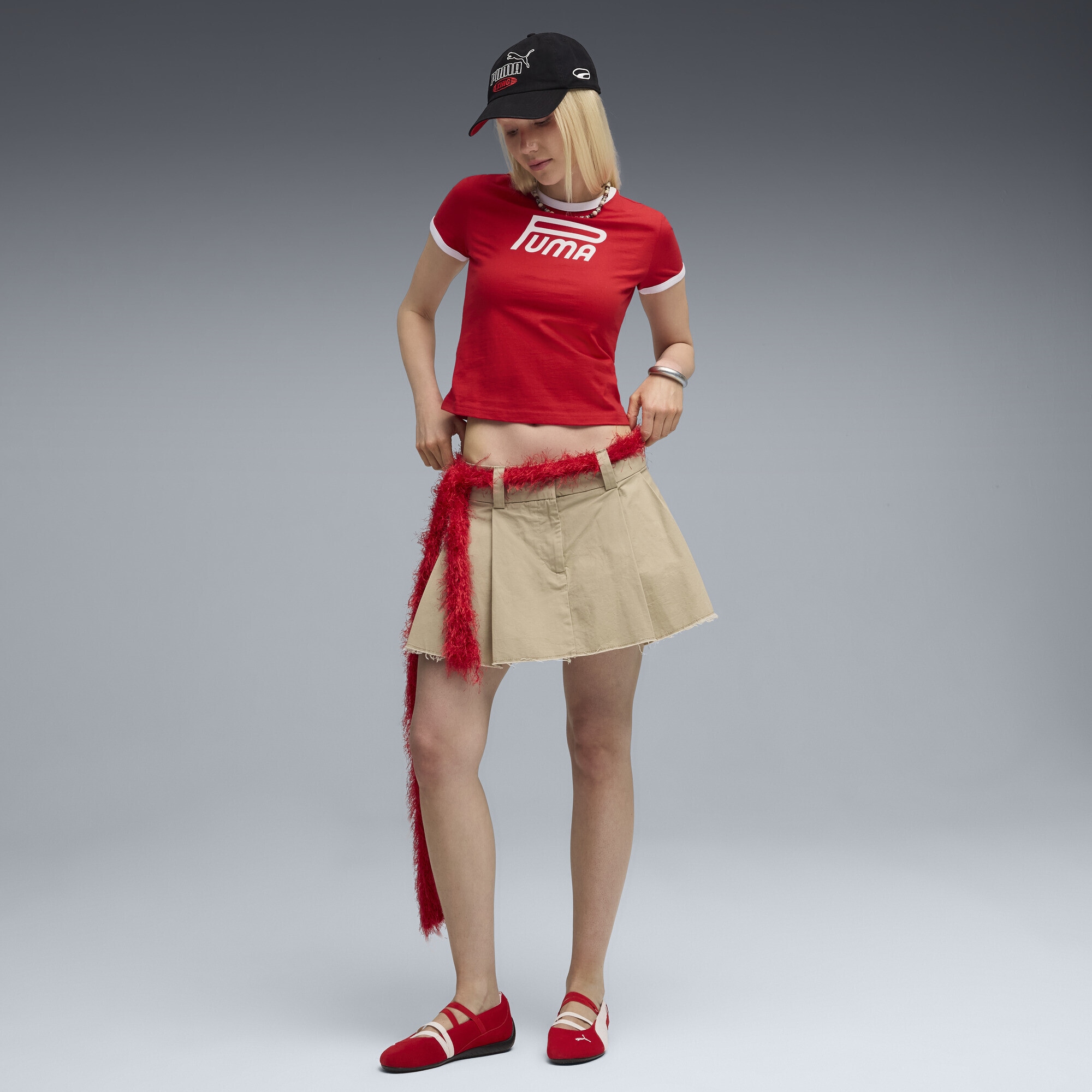 PUMA T-Shirt »FUTURE.PUMA.ARCHIVE Graphic Slim T-Shirt Damen«