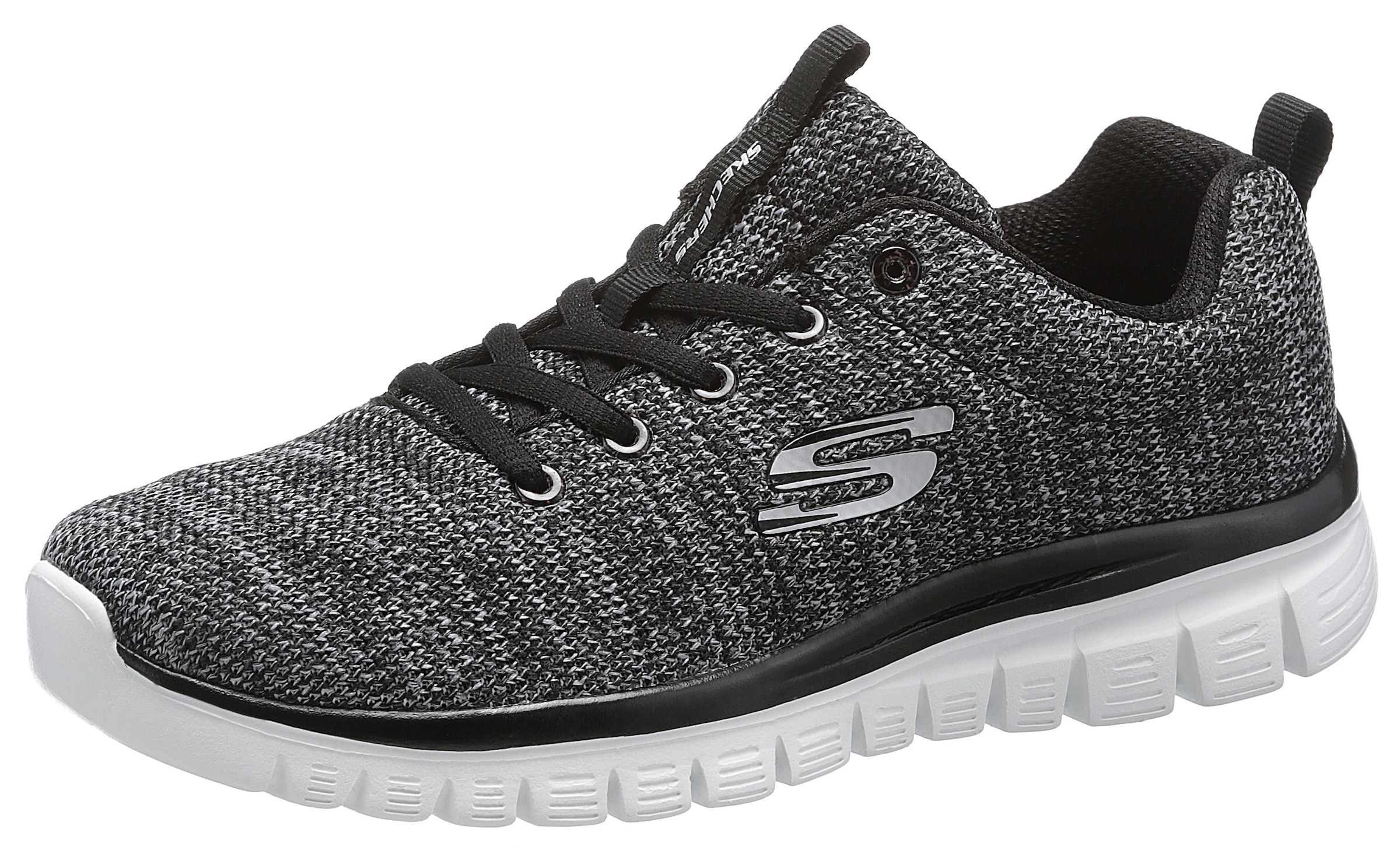 Skechers Sneaker "Graceful - Twisted Fortune", mit Memory Foam, Freizeitschuh, Halbschuh, Schnürschuh