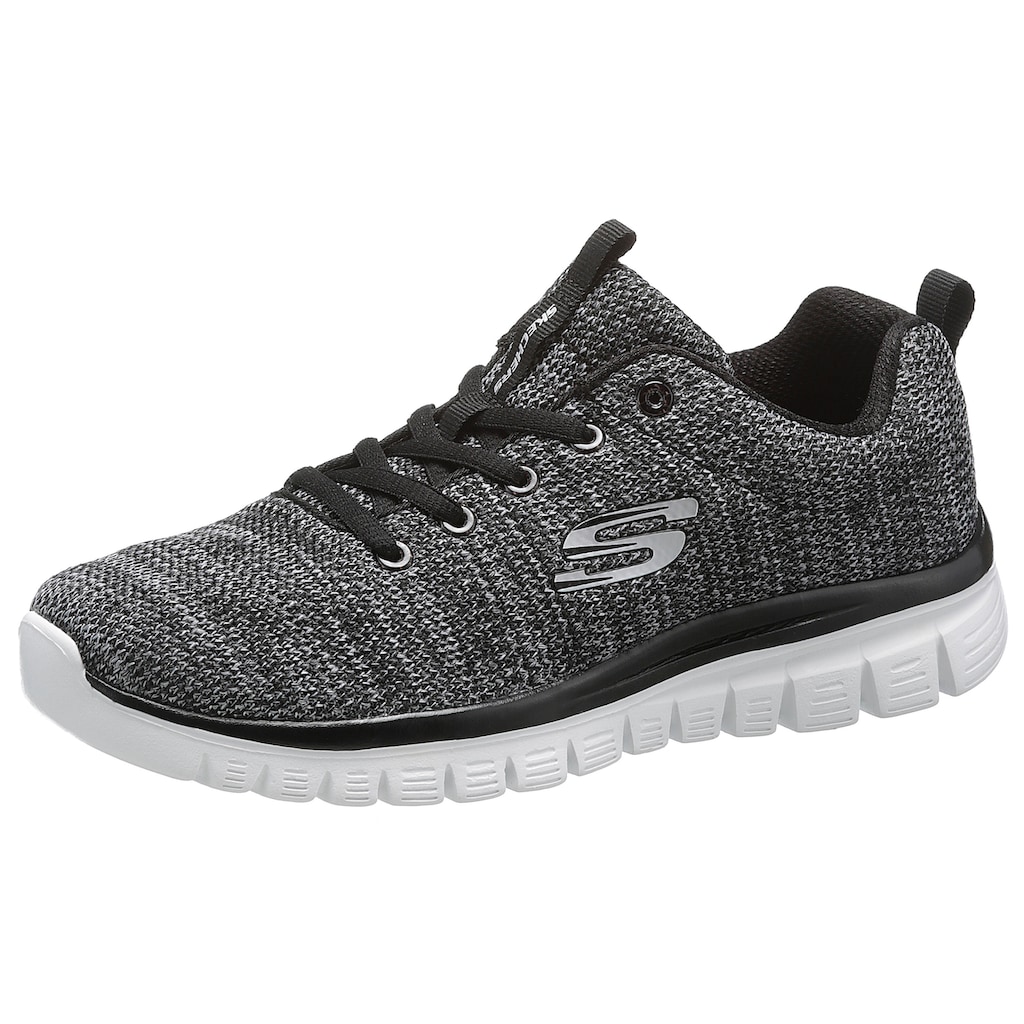 Skechers Sneaker »Graceful - Twisted Fortune«, mit Memory Foam, Freizeitschuh, Halbschuh, Schnürschuh