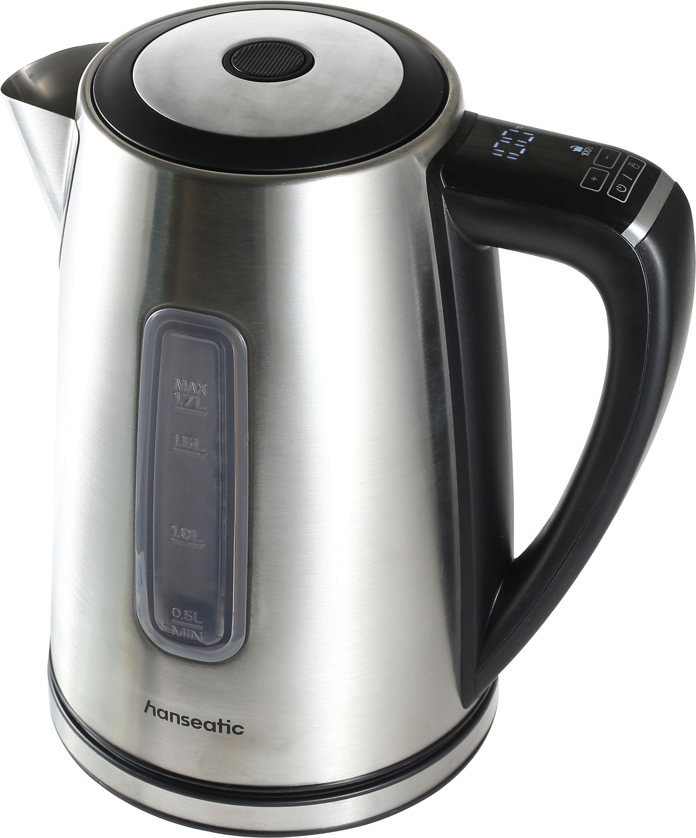 Hanseatic Wasserkocher »HWK17DSD« 1,7 l 2200 W inkl. 3 Jahre Herstellergarantie