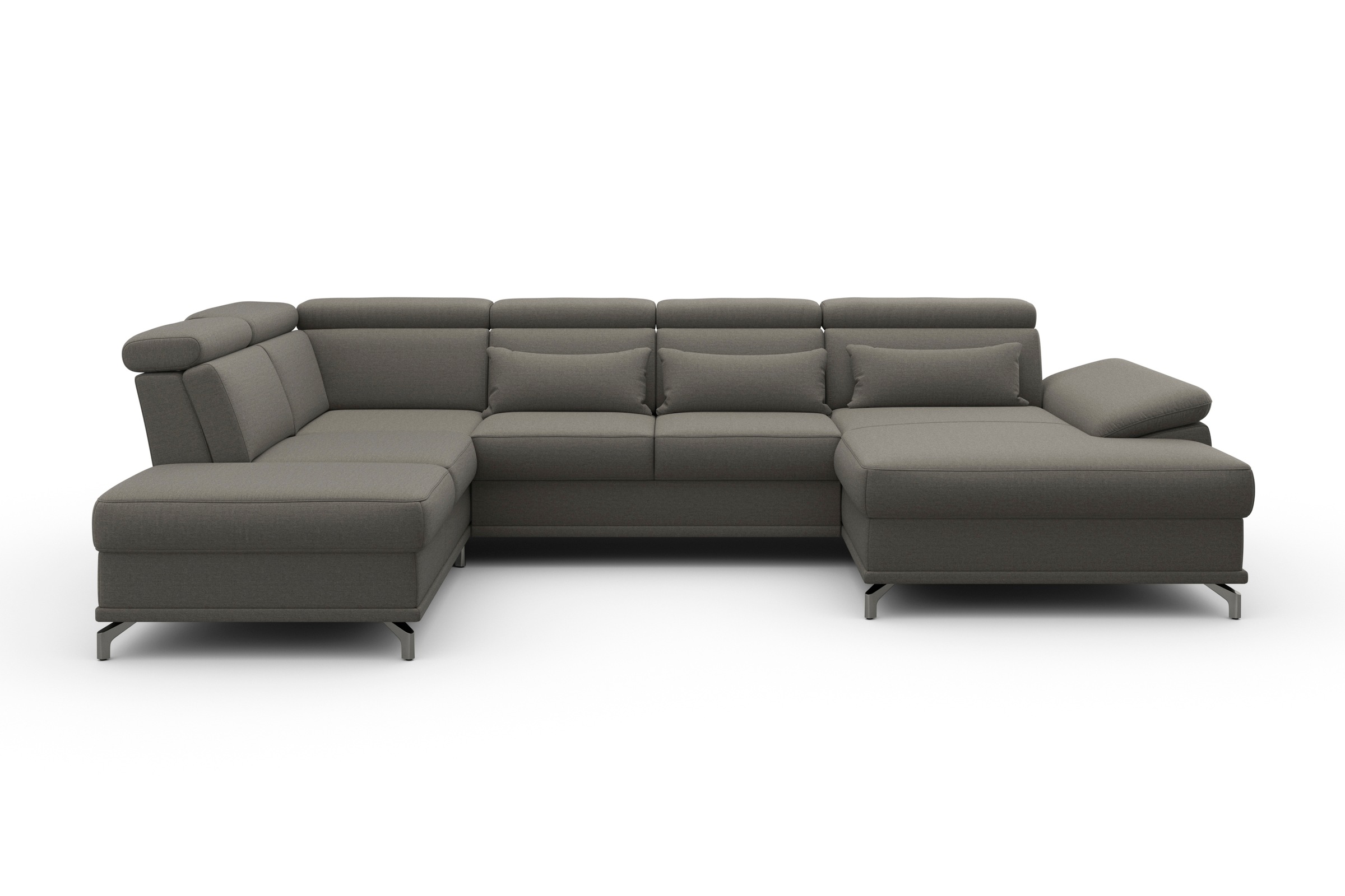 sit&more Wohnlandschaft "Cabrio U-Form, B: 359 cm, mit Sitztiefen-, Arm- & günstig online kaufen