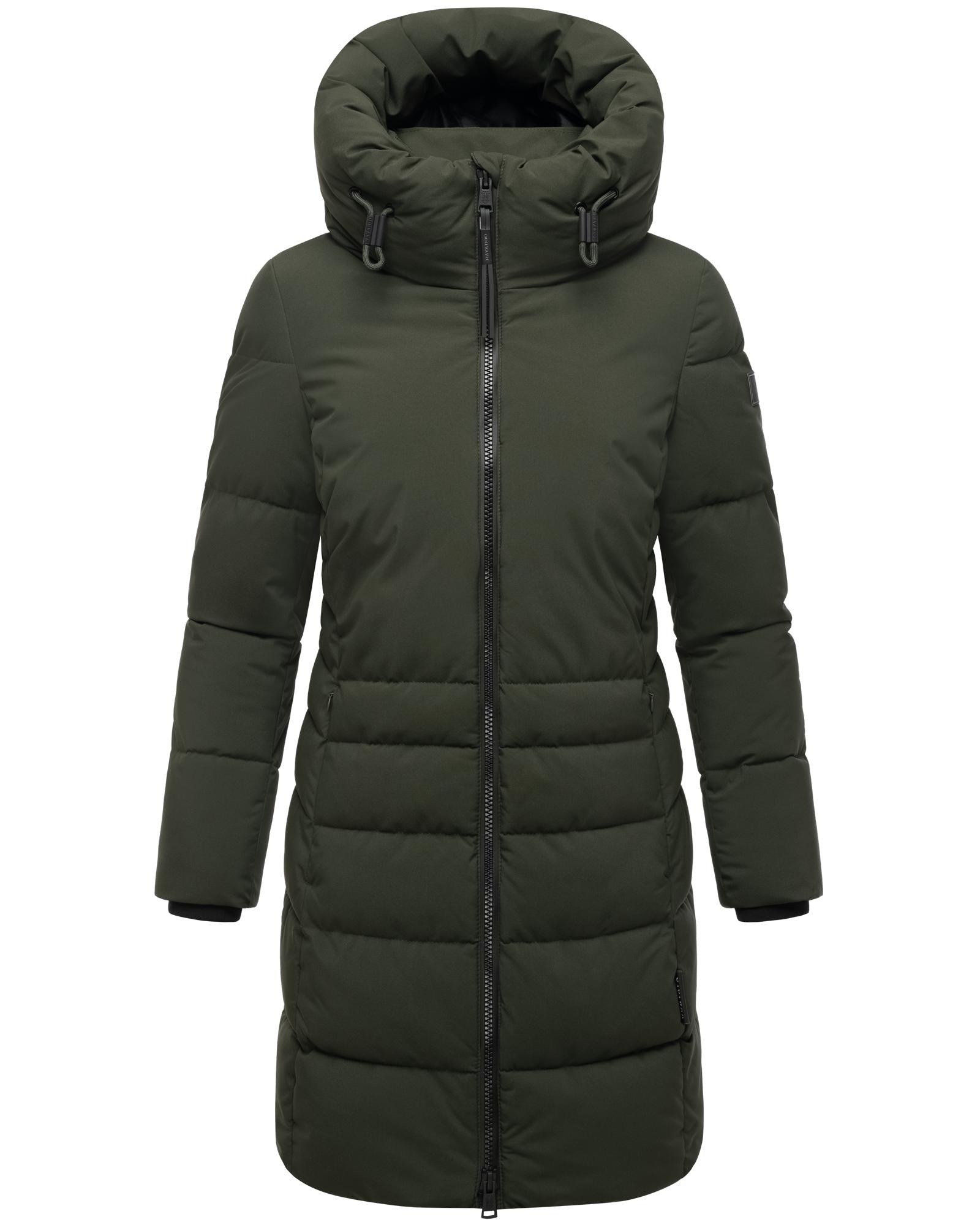 Navahoo Steppmantel "Mondnebel XIV" Langer, gesteppter Damen Wintermantel m günstig online kaufen