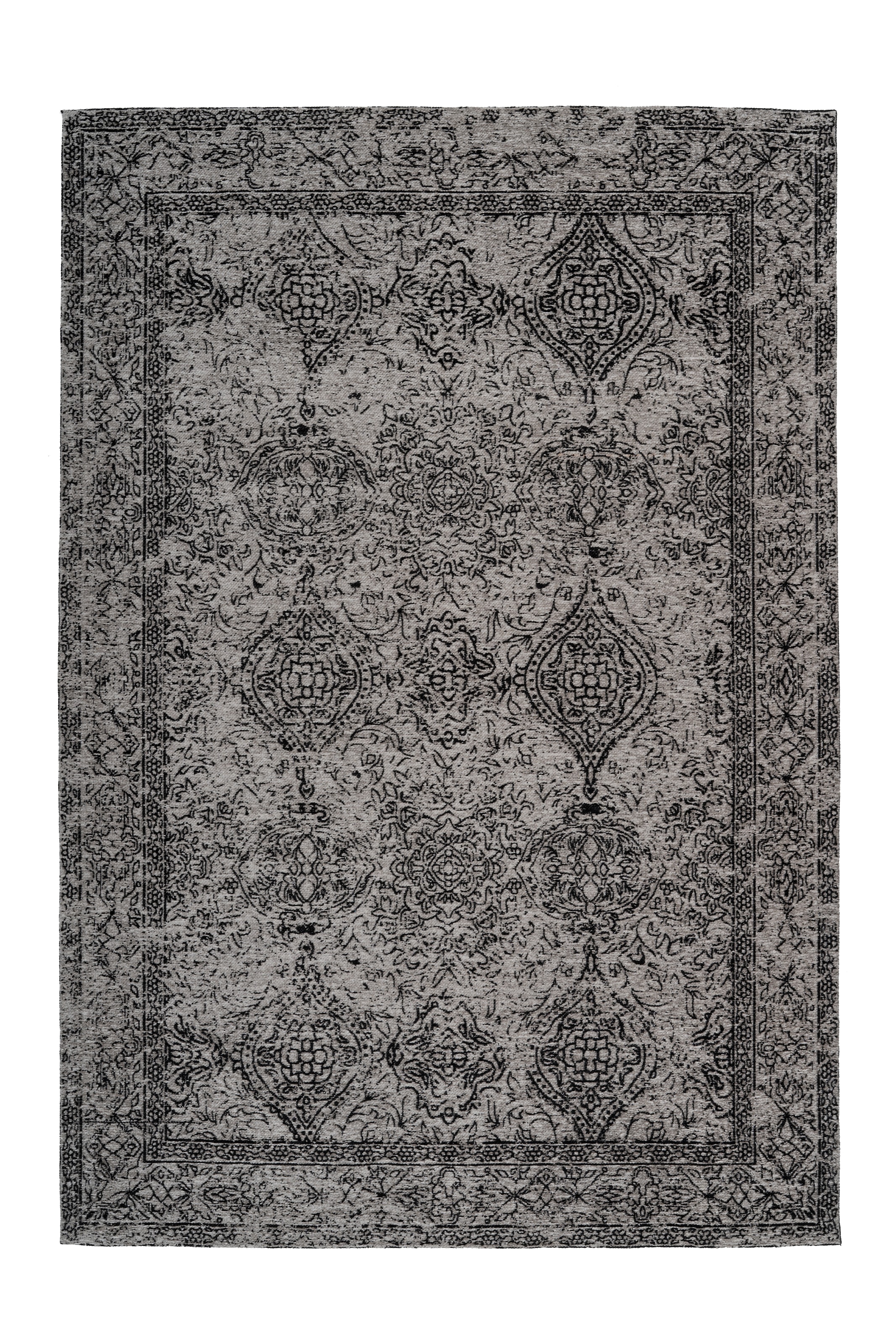 Arte Espina Teppich »Iglesia 300«, rechteckig, 10 mm Höhe, Jacquard-Teppich, dezente Farbwahl, Rücken aus 100 % Baumwolle