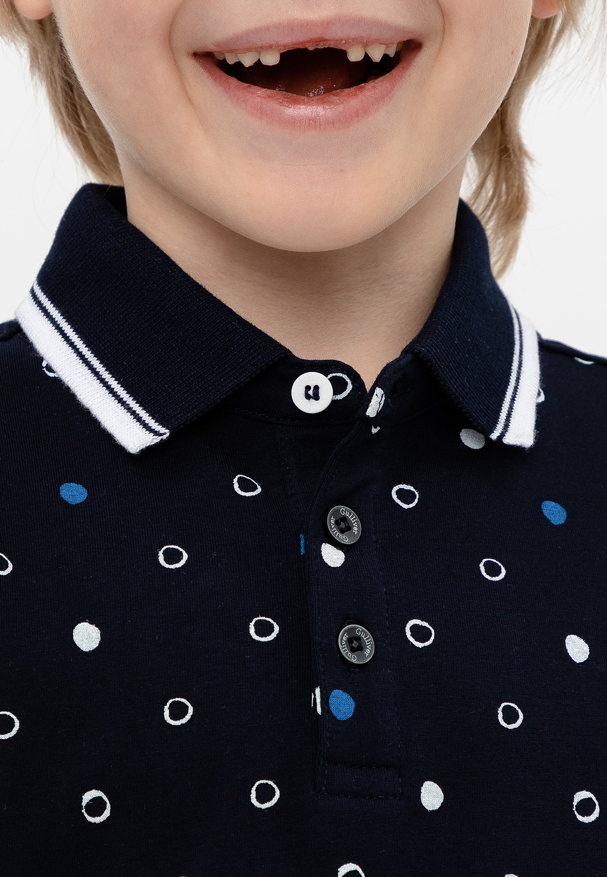 Gulliver Poloshirt, mit Polka Print Dot | kaufen ▷ BAUR