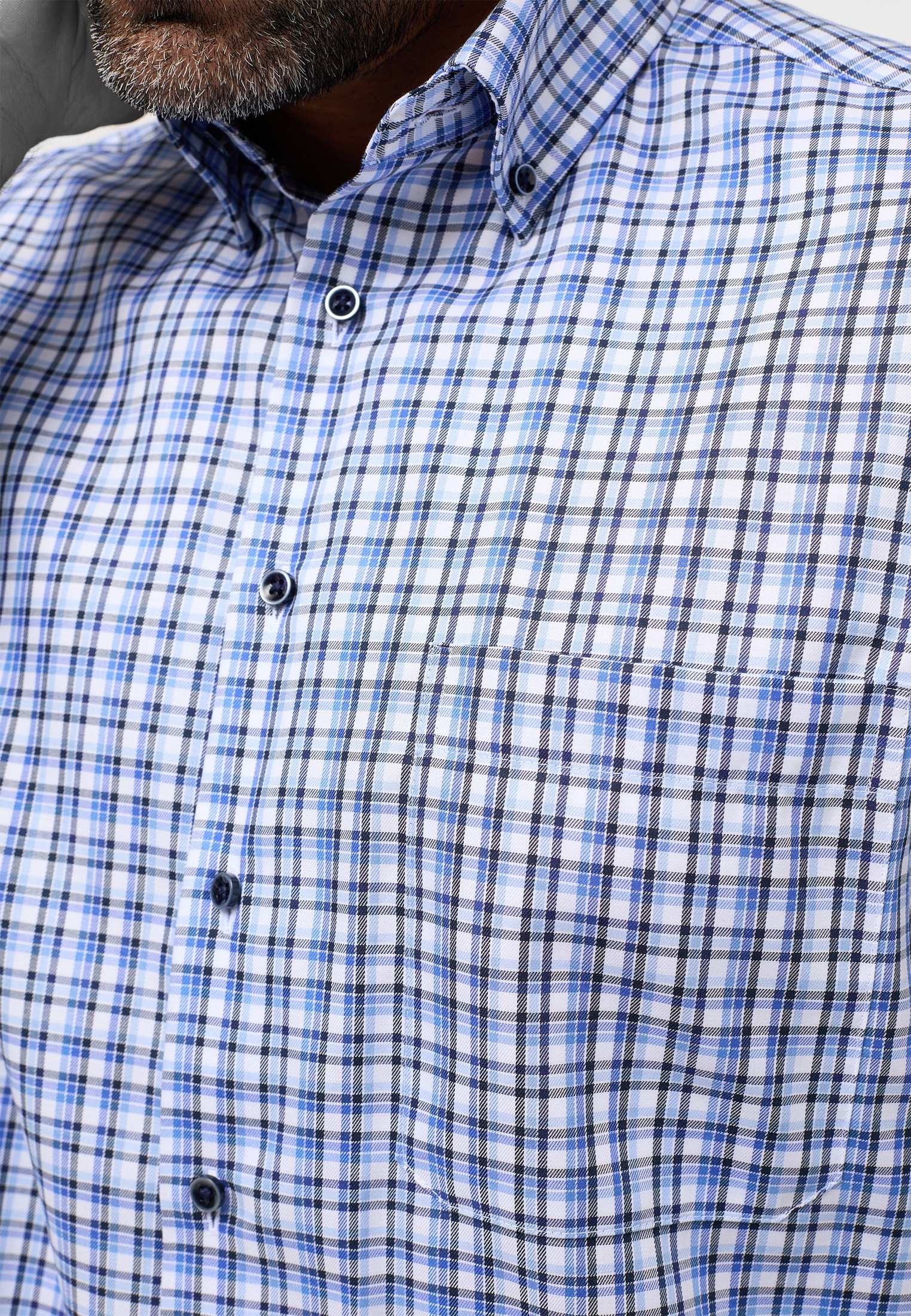 Thumbnail - Eterna Langarmhemd "COMFORT FIT"