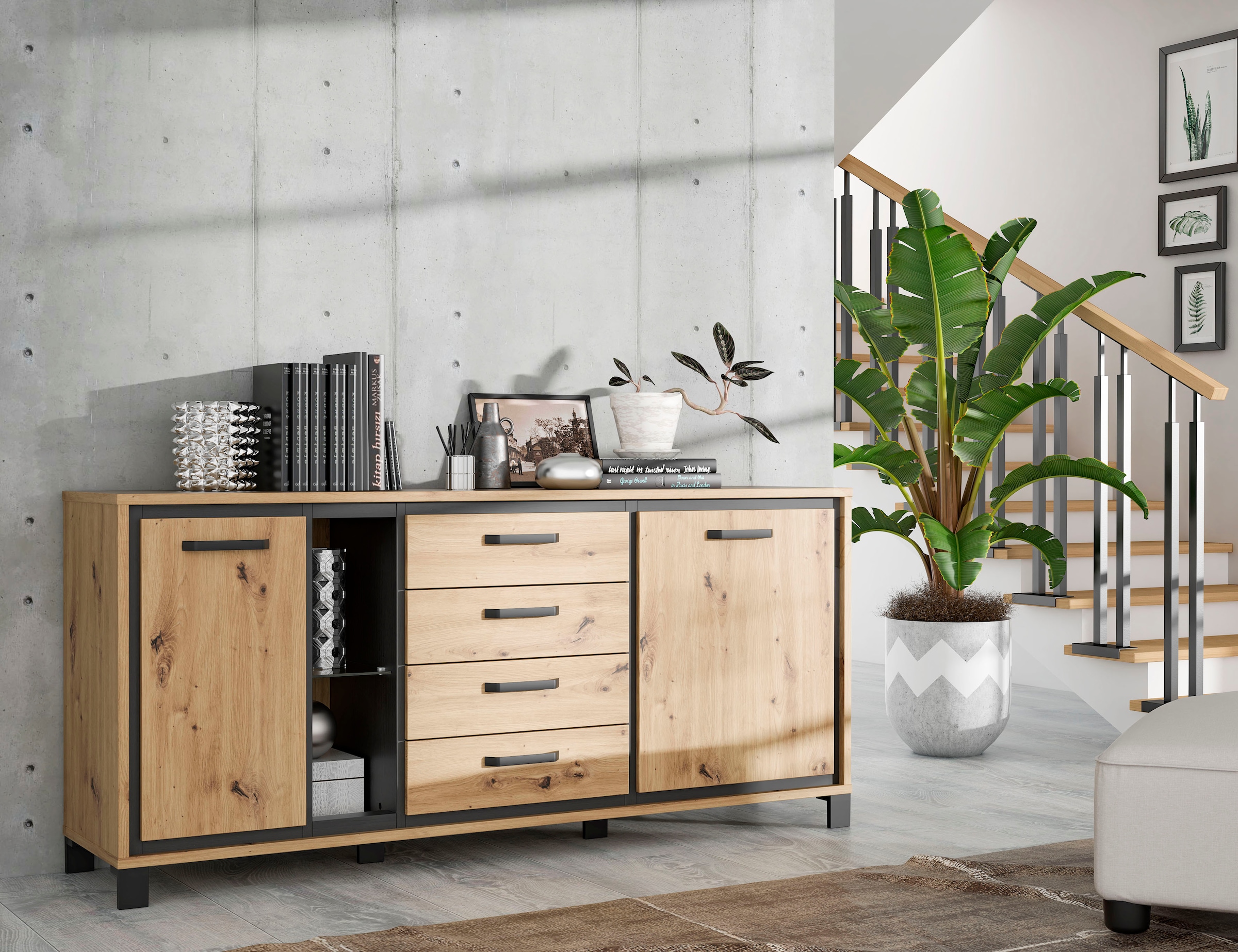 FORTE Sideboard, Breite 177 cm günstig online kaufen