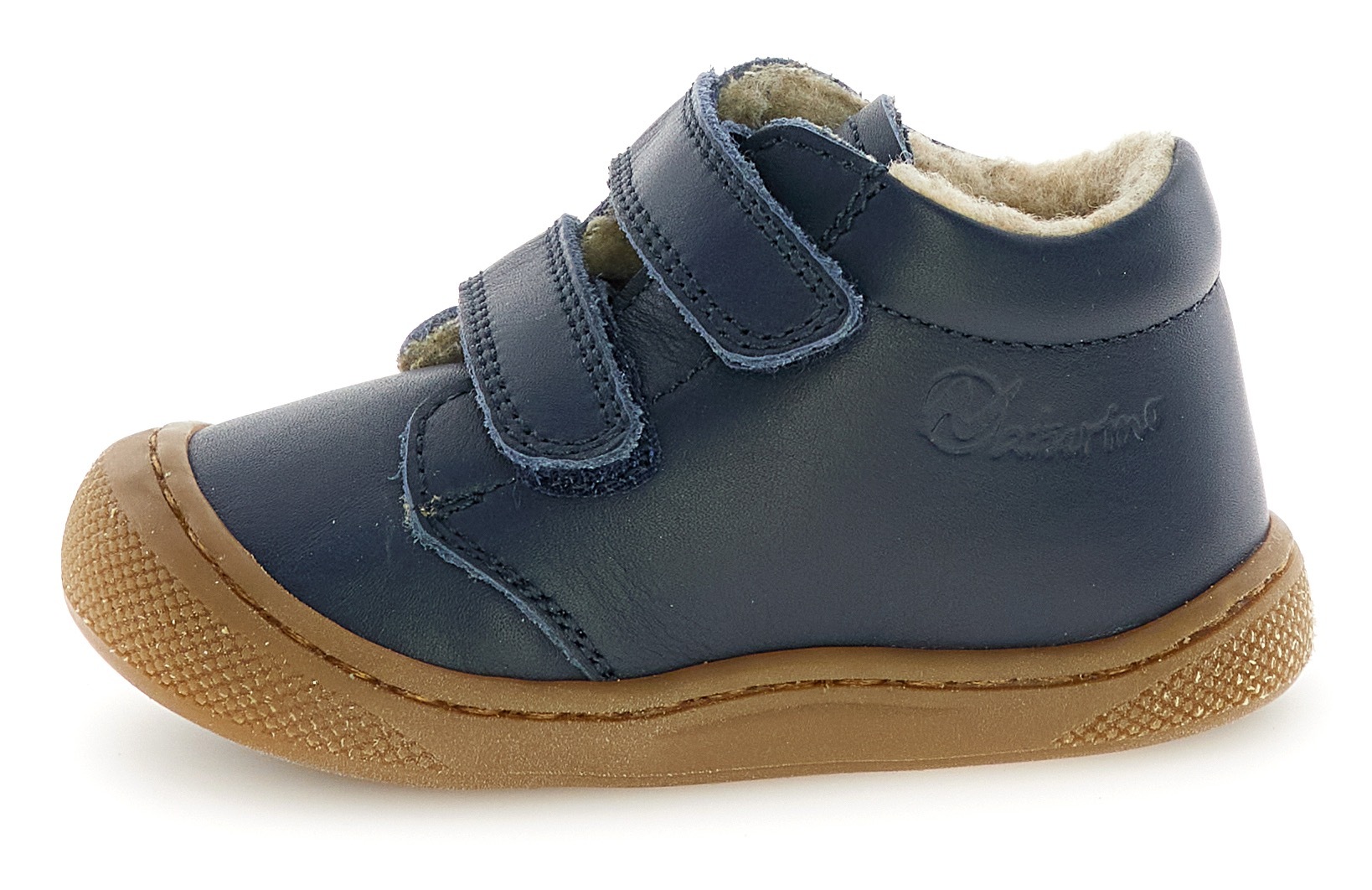 Naturino Lauflernschuh »Cocoon Wide«, Babyschuh, Klettschuh mit Wollfutter, Größenschablone zum Download