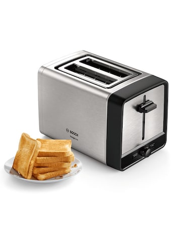 BOSCH Toaster »TAT5P420DE DesignLine« 2 kurz...