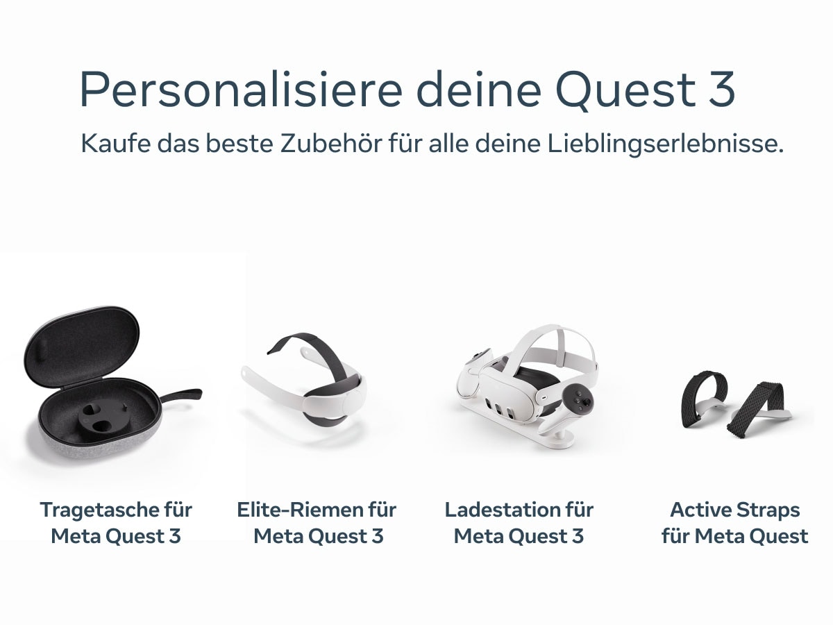 Meta Headset-Halterung »Quest 3 Elite-Riemen (Elite Strap)«