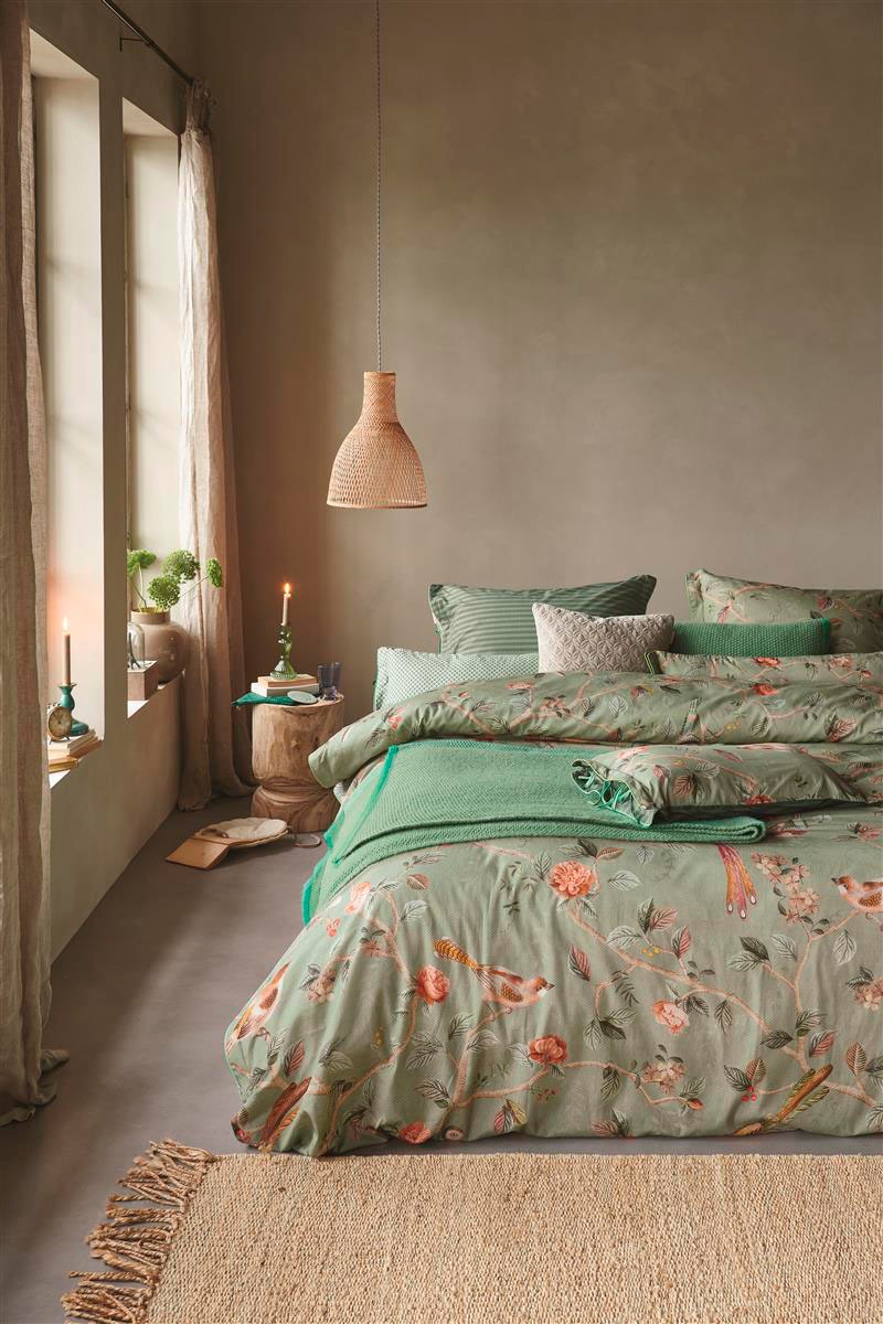 PiP Studio Wendebettwäsche »Good Nightingale«, aus 100% Baumwolle, Bettwäsche mit Reißverschluss, Blumen