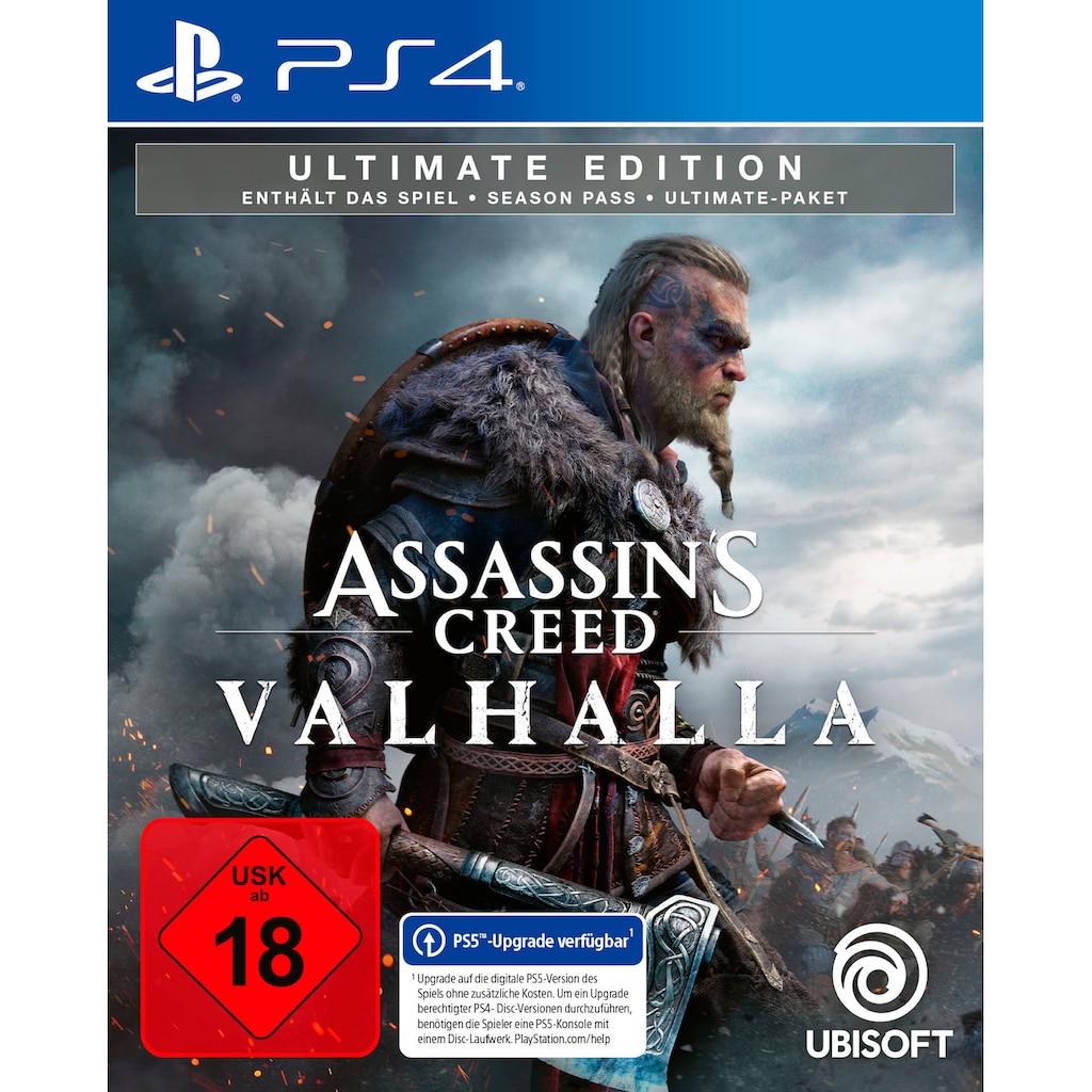 UBISOFT Spielesoftware »Assassin's Creed Valhalla - Ultimate Edition«, PlayStation 4