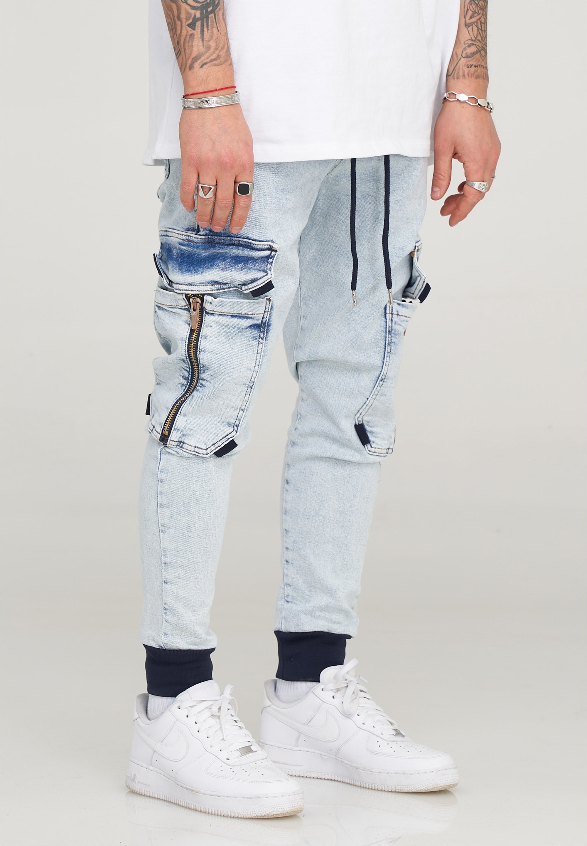 2Y Premium Cargohose »MERTY«, mit praktischen Taschen