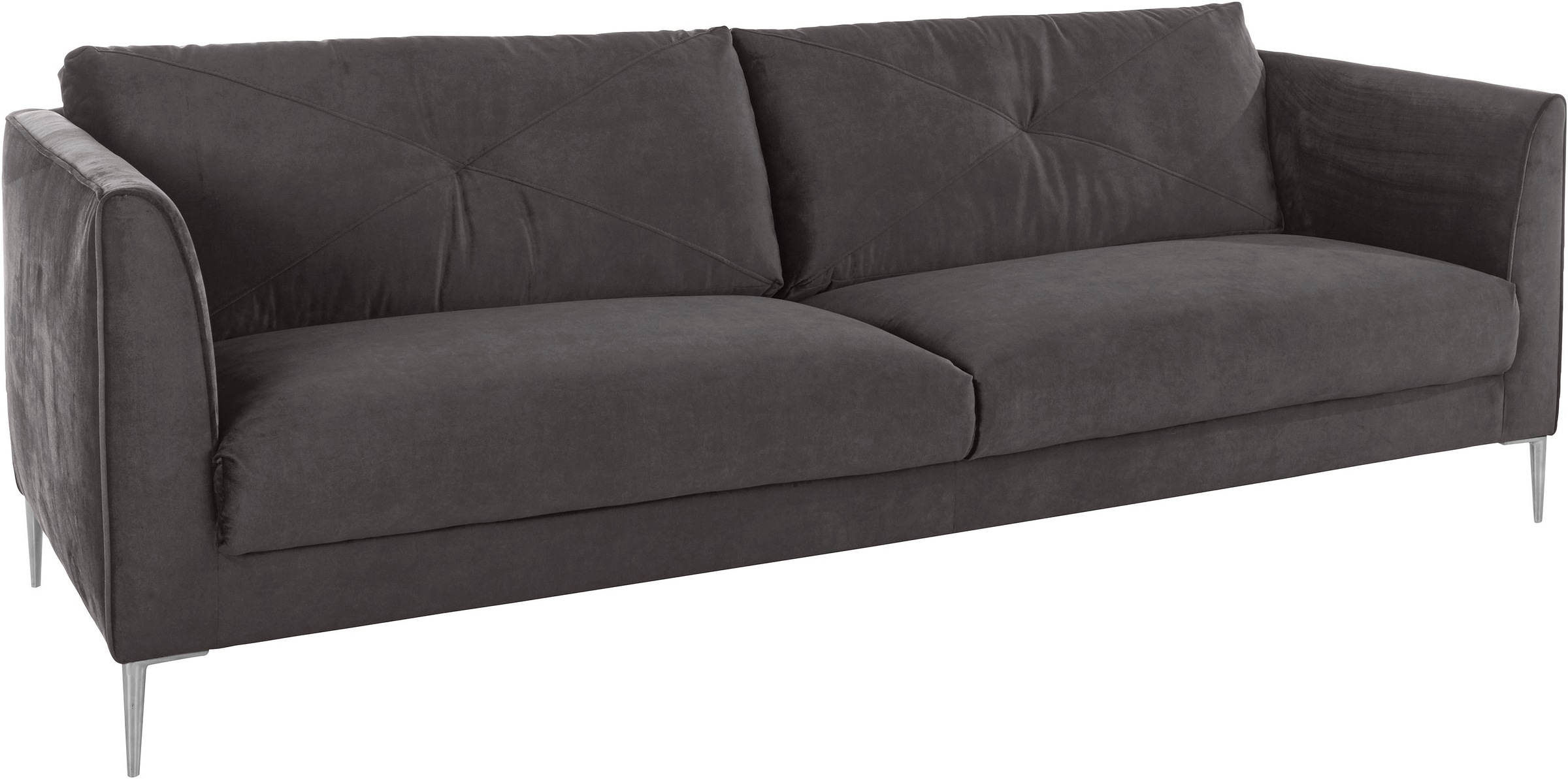 Guido Maria Kretschmer Home&Living 2,5-Sitzer »Chilltime«, mit eleganter Kreuznaht in den Rückenkissen, Breite 237 cm