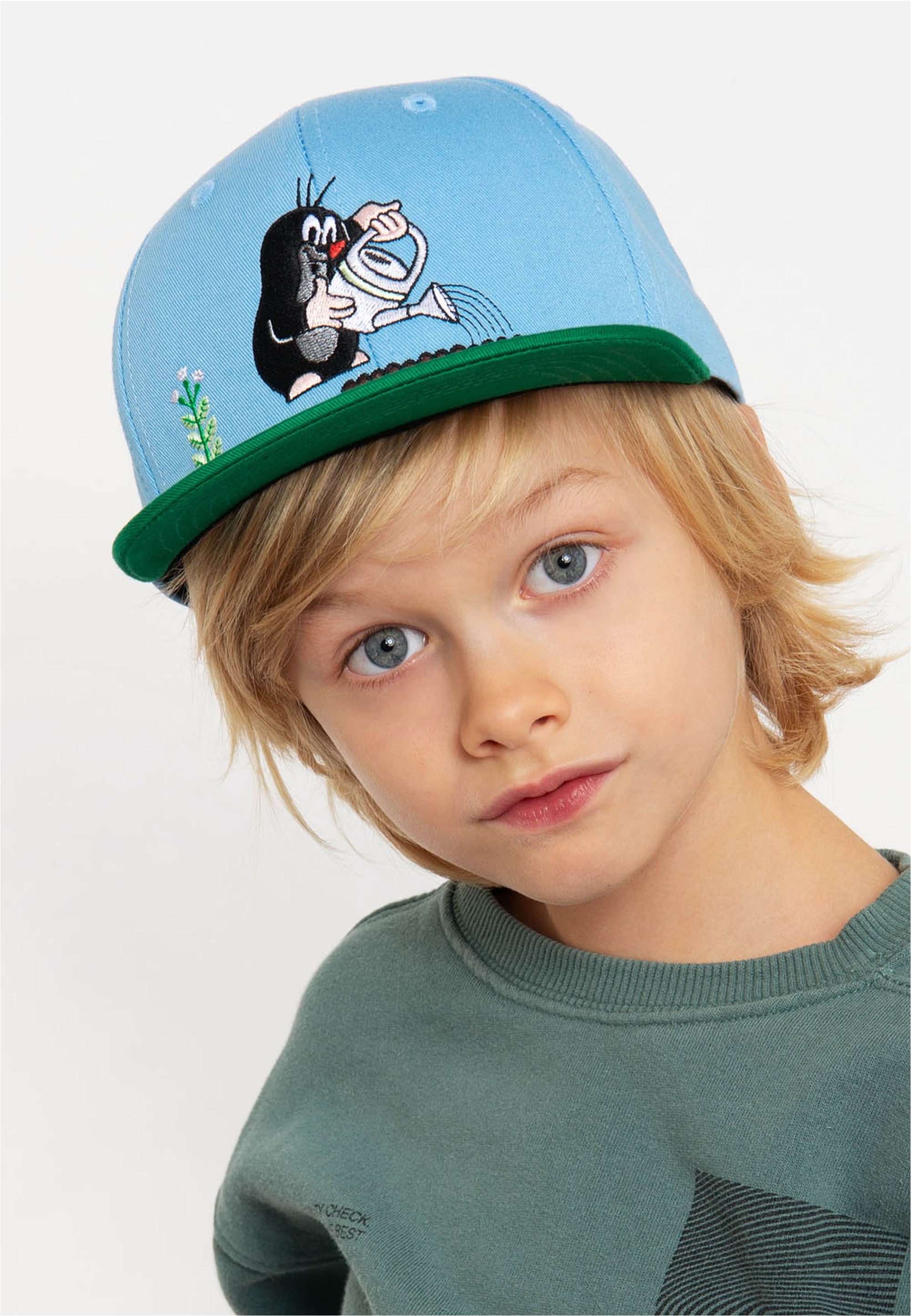 koaa Baseball Cap »Der kleine Maulwurf - Gießkanne«, mit detailreicher Stickerei
