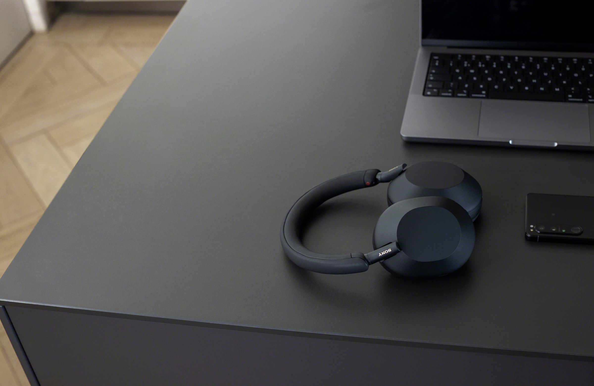 Sony Bluetooth-Kopfhörer »WH1000XM5 kabellos«, A2DP Bluetooth-AVRCP Bluetooth-HFP-HSP-Bluetooth, Multi-Point-Verbindung-Sprachsteuerung-Rauschunterdrückung-Noise-Cancelling-Freisprechfunktion-Hi-Res
