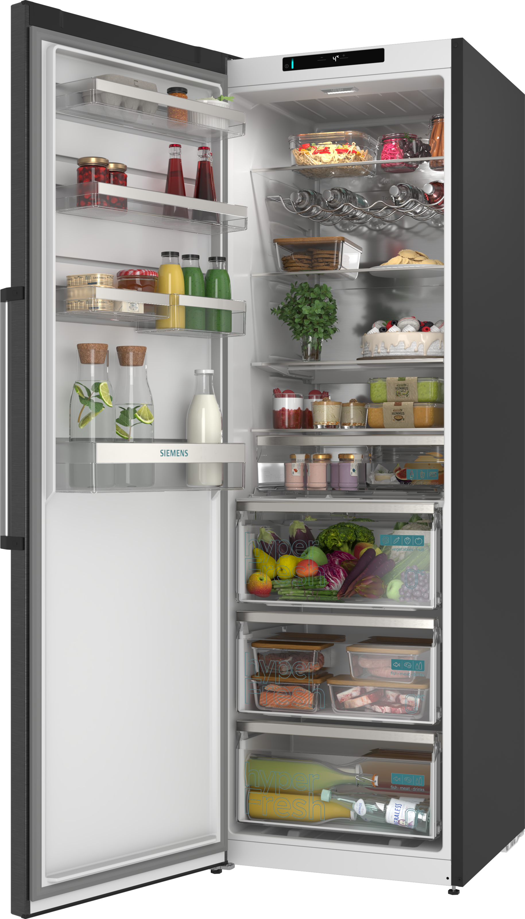 SIEMENS Kühlschrank iQ500 »KS36NAXCG« 186,2 cm hoch 59,5 cm breit
