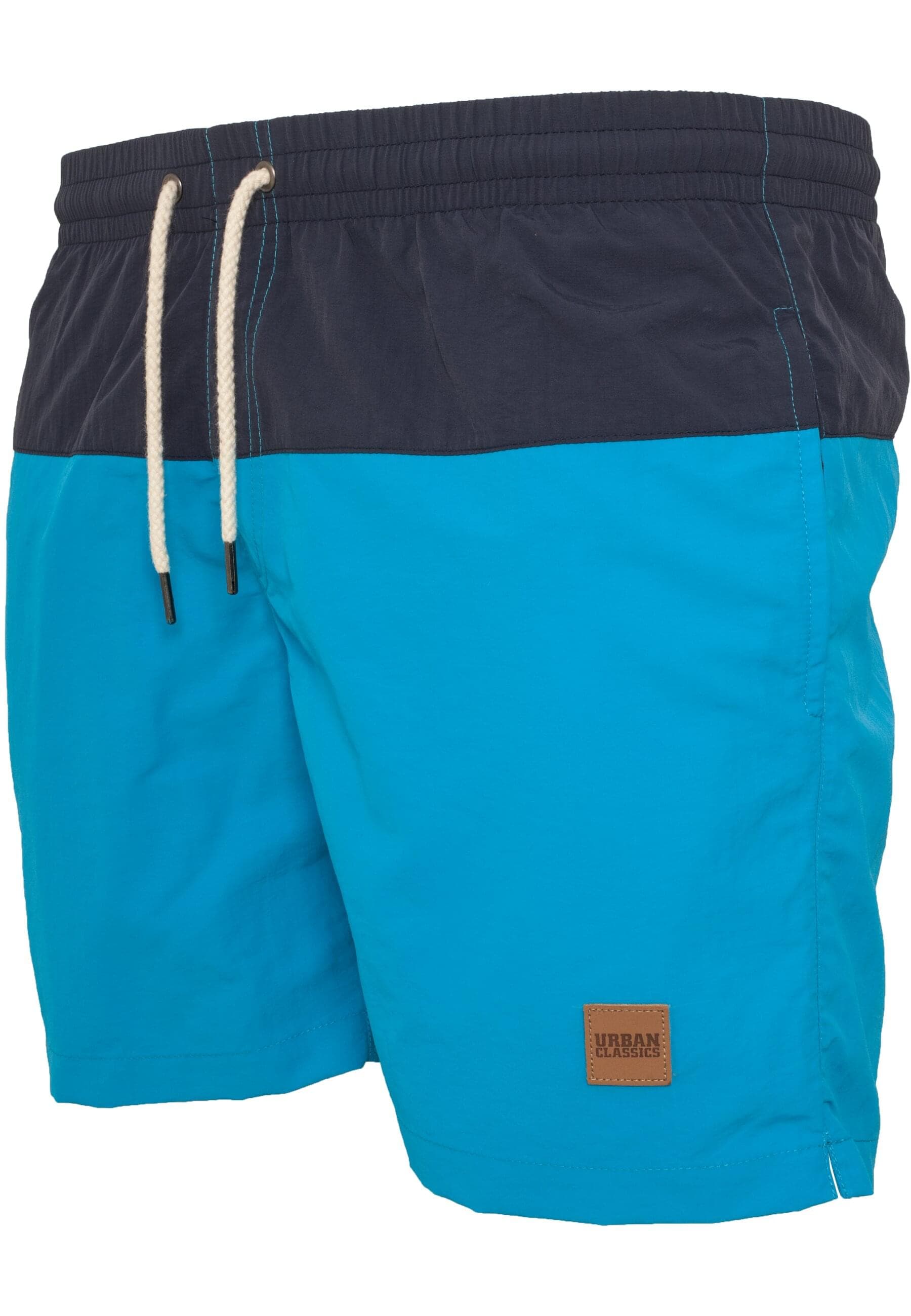 URBAN CLASSICS Badeshorts »Urban Classics Herren Block Swim Shorts«