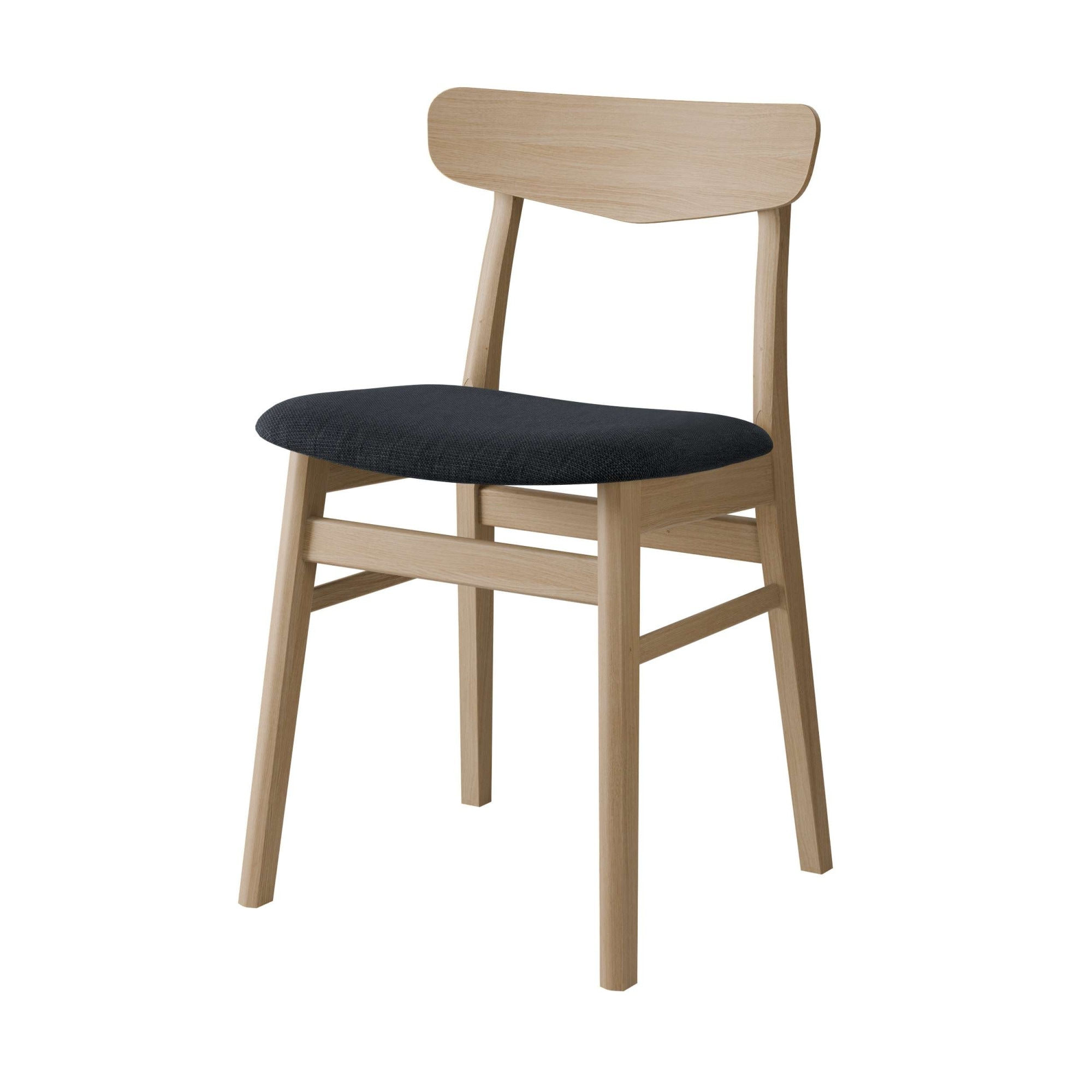 Hammel Furniture "Mosbøl, Stuhl, Massivholz mit gepolstertem Sitz – robust & komfortabel" () Massivholz, gepolsterte Sitzfläche, versch. Farbvarianten