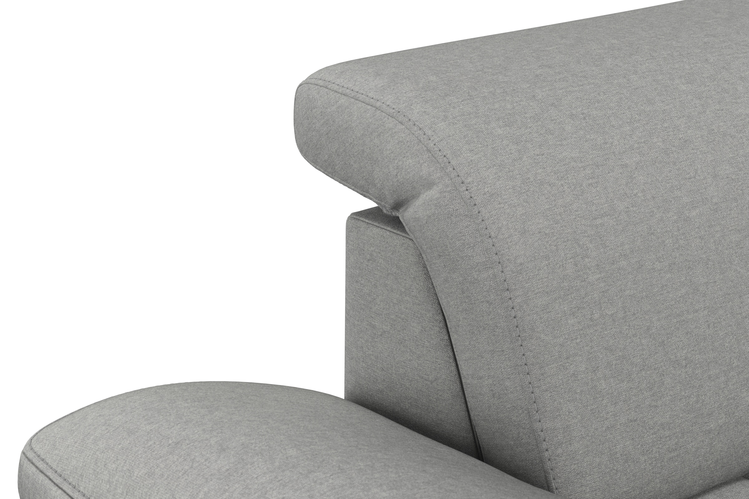 sit&more Ecksofa »Cool L-Form«, wahlweise mit Kopfteilverstellung und Vorziehsitz motorisch