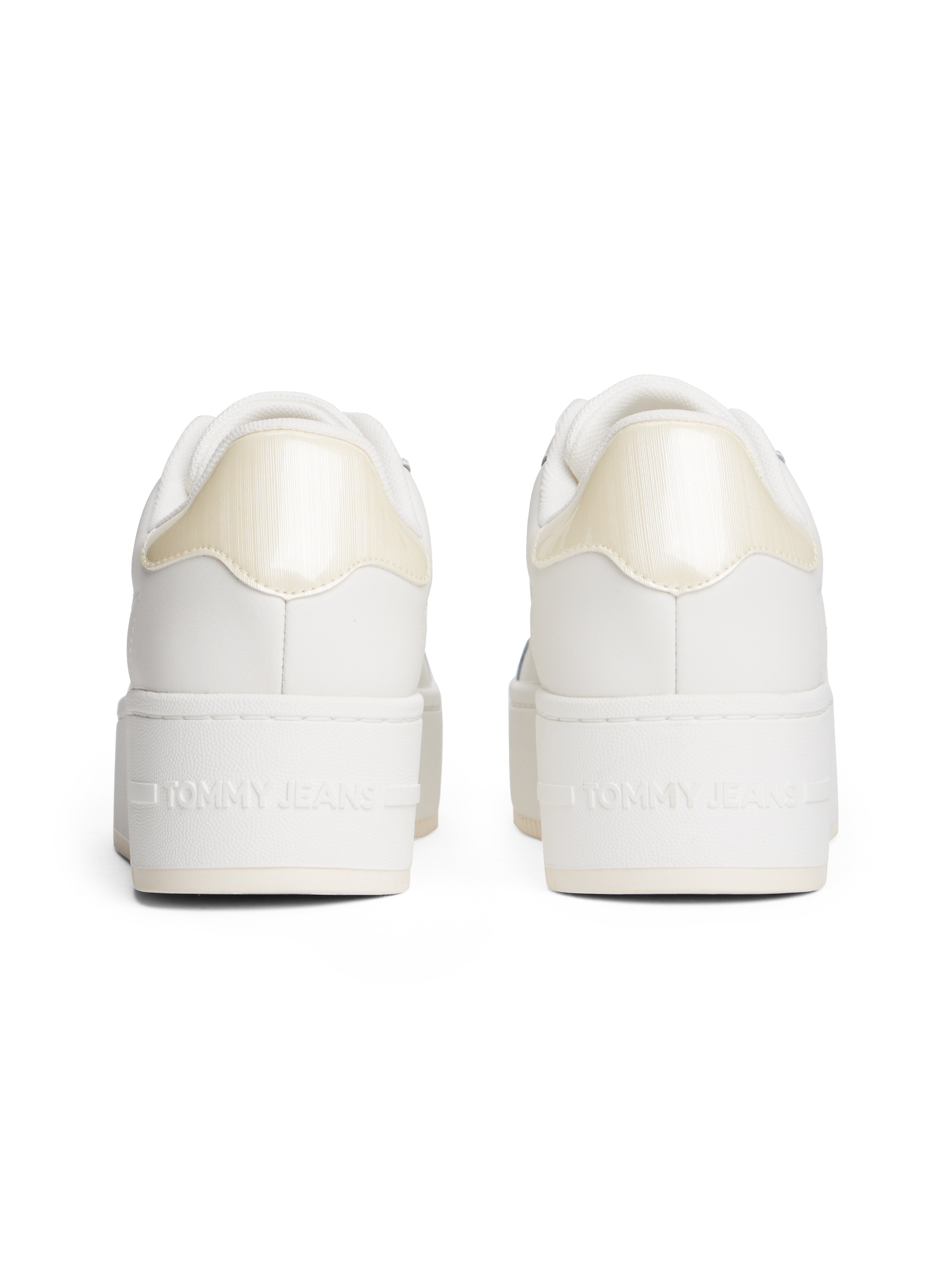 Tommy Jeans Plateausneaker "TJW FLATFORM PEARLIZED SNEAKER", Freizeitschuh, günstig online kaufen