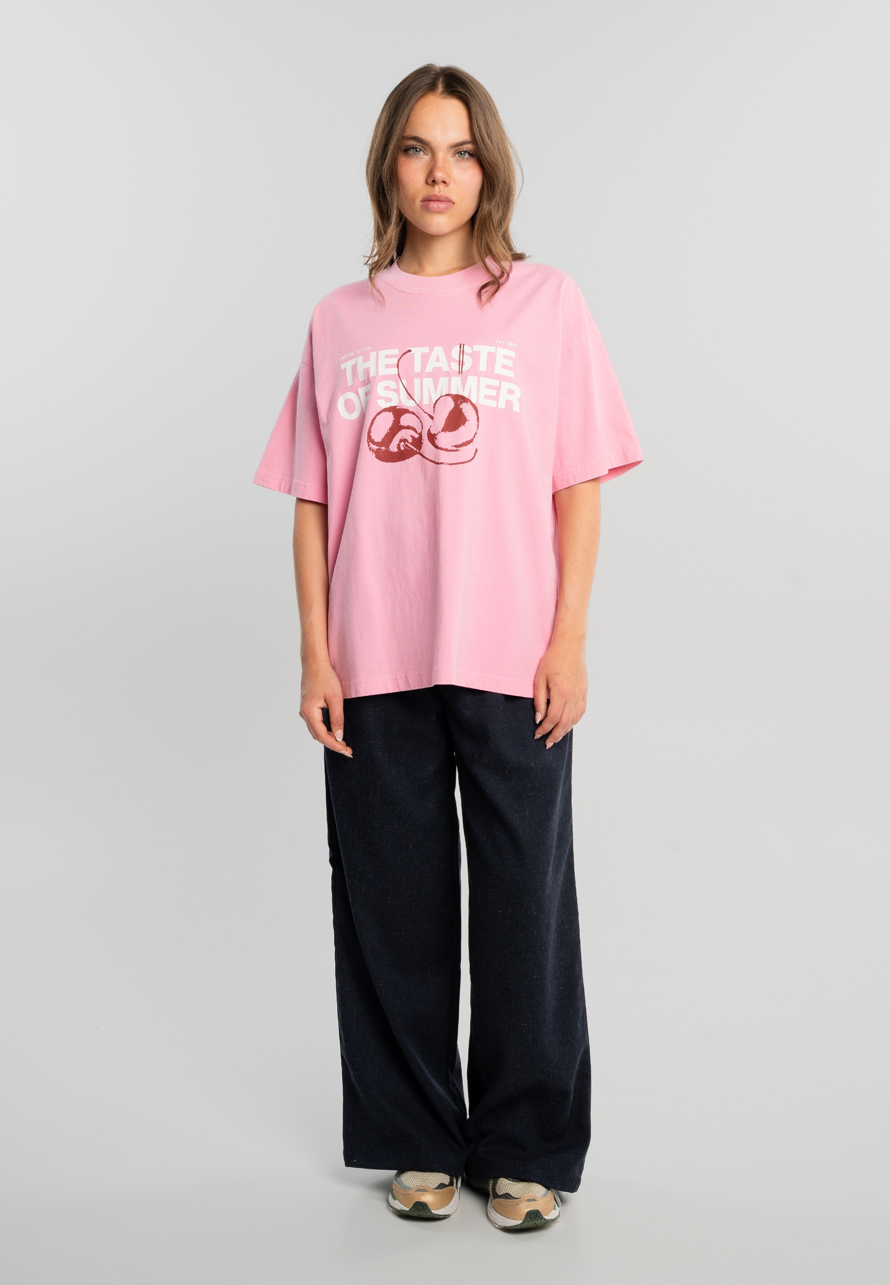 Another Cotton Lab T-Shirt »Another Cotton Lab Taste of Summer Washed T-Shirt« 1