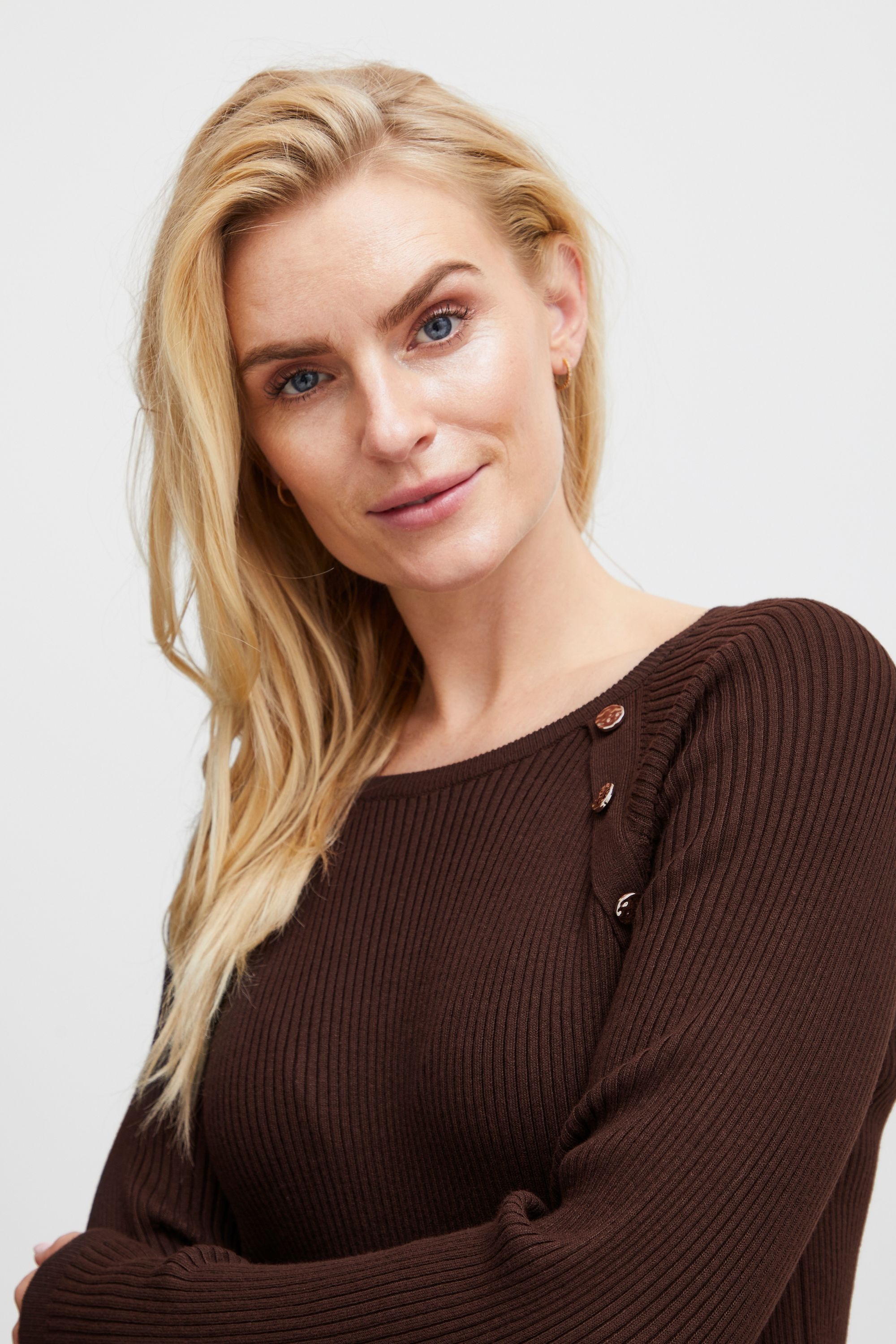 Pulz Jeans Strickfleece-Pullover »Strickpullover PZSara«