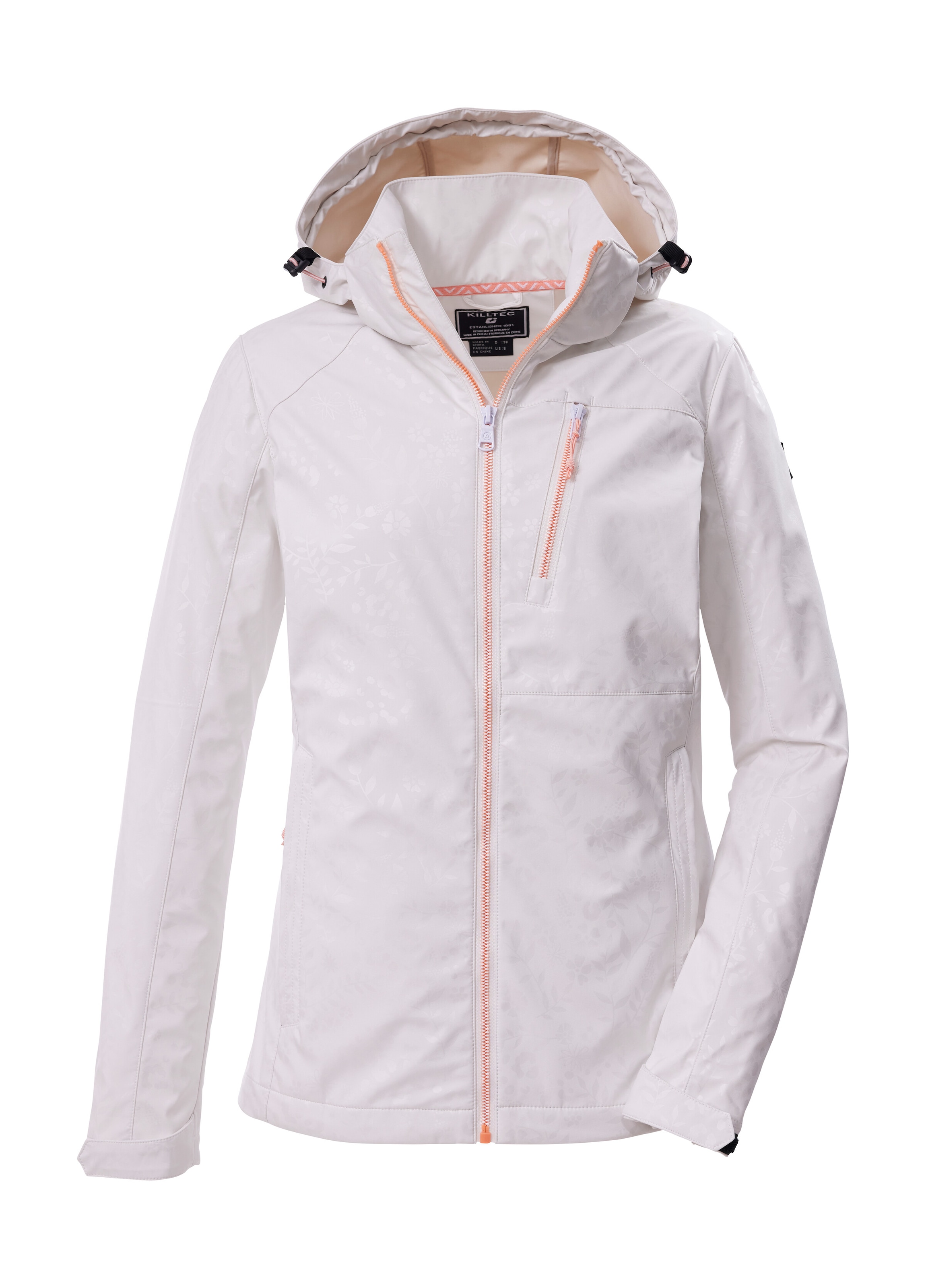 Killtec Softshelljacke "KOS 13 WMN SFTSHLL JCKT FLORAL" Wasserabweisende, w günstig online kaufen