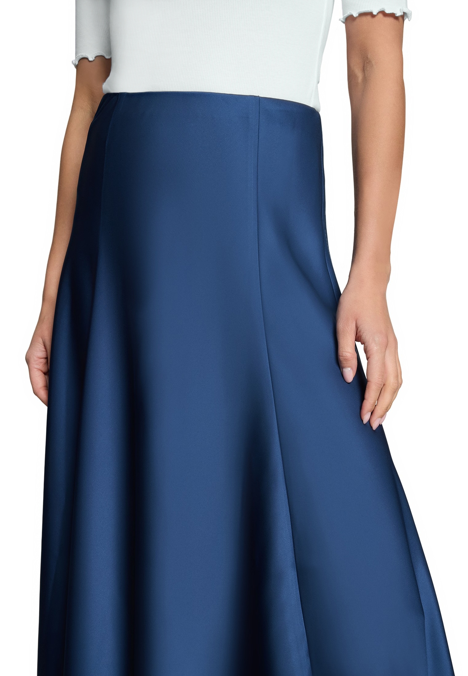 Zero Maxirock »Damen mit ausgestelltem Rock« Material.