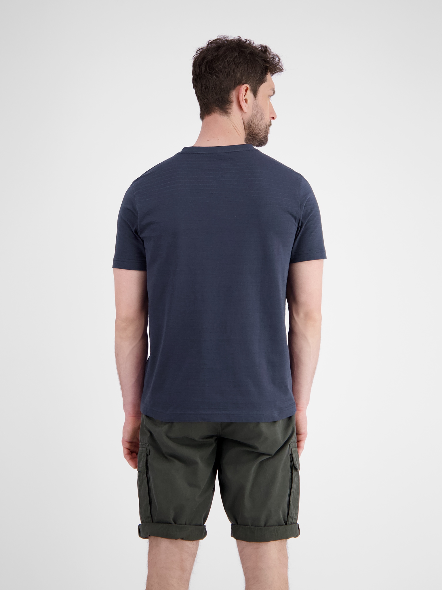 LERROS T-Shirt, mit Logo Stickerei