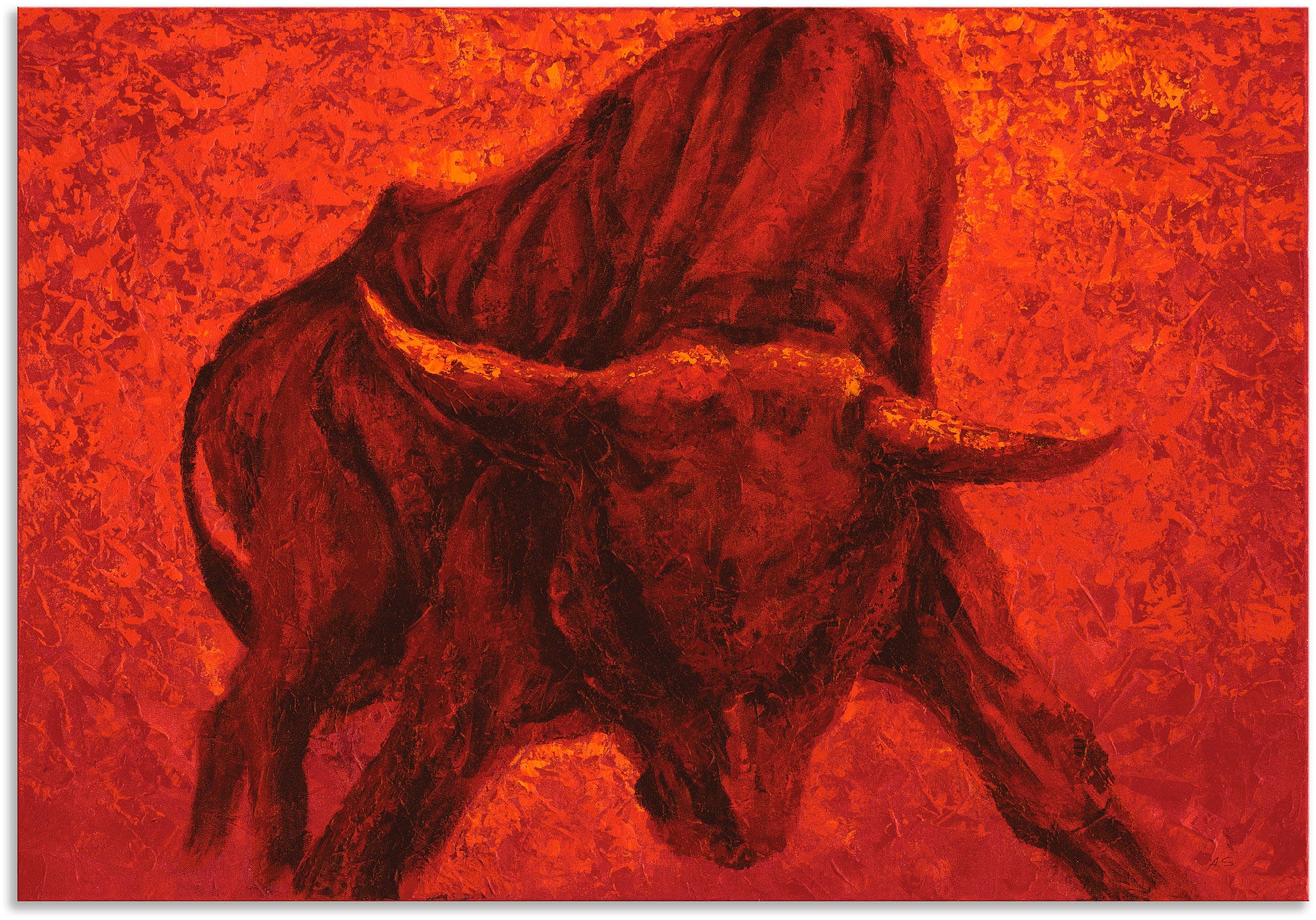 Artland Paveikslas »Katalanischer Stier« Wildt...