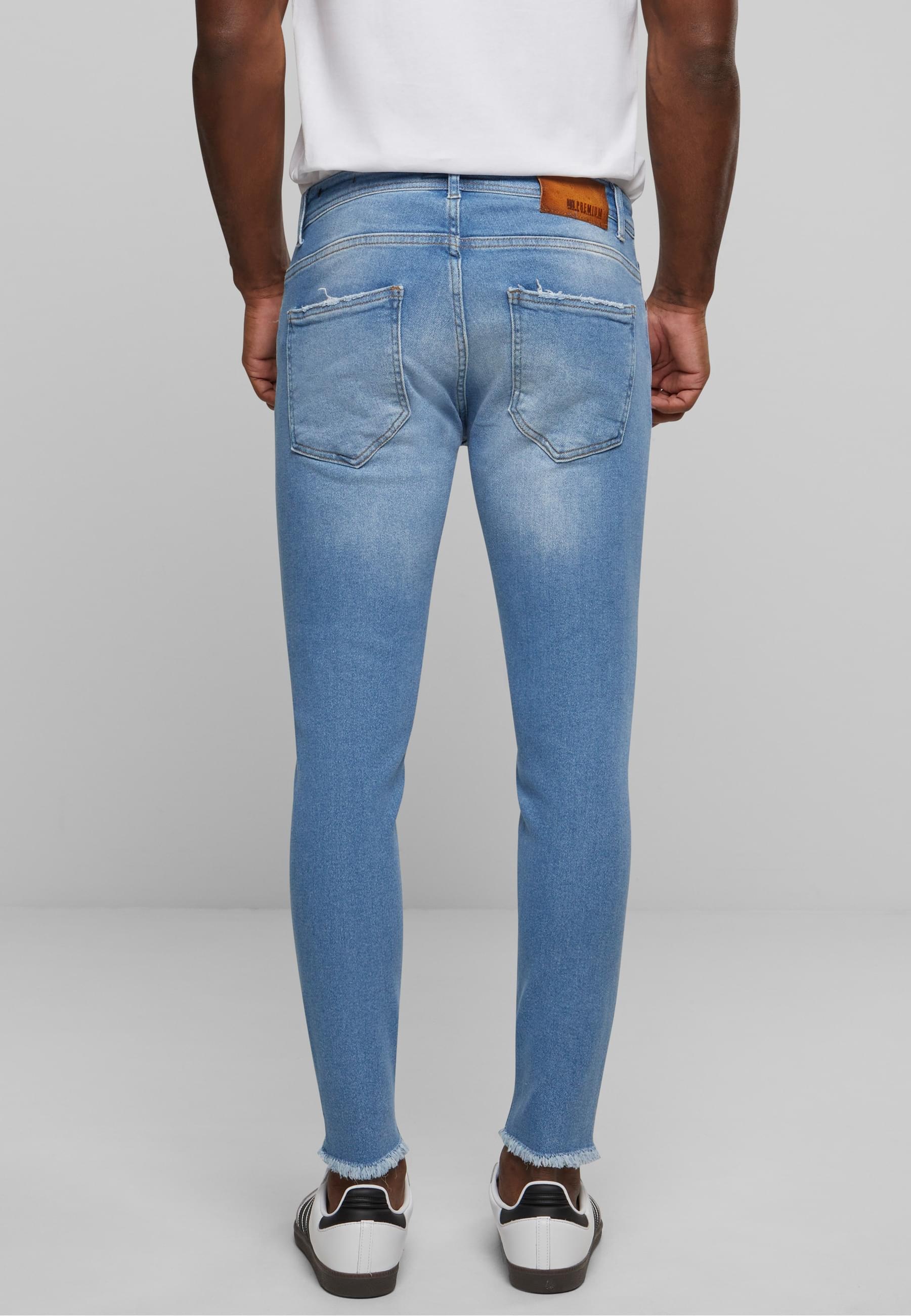 2Y Studios Bequeme Jeans »2Y Studios Herren 2Y Destroyed Cropped Skinny Denim«