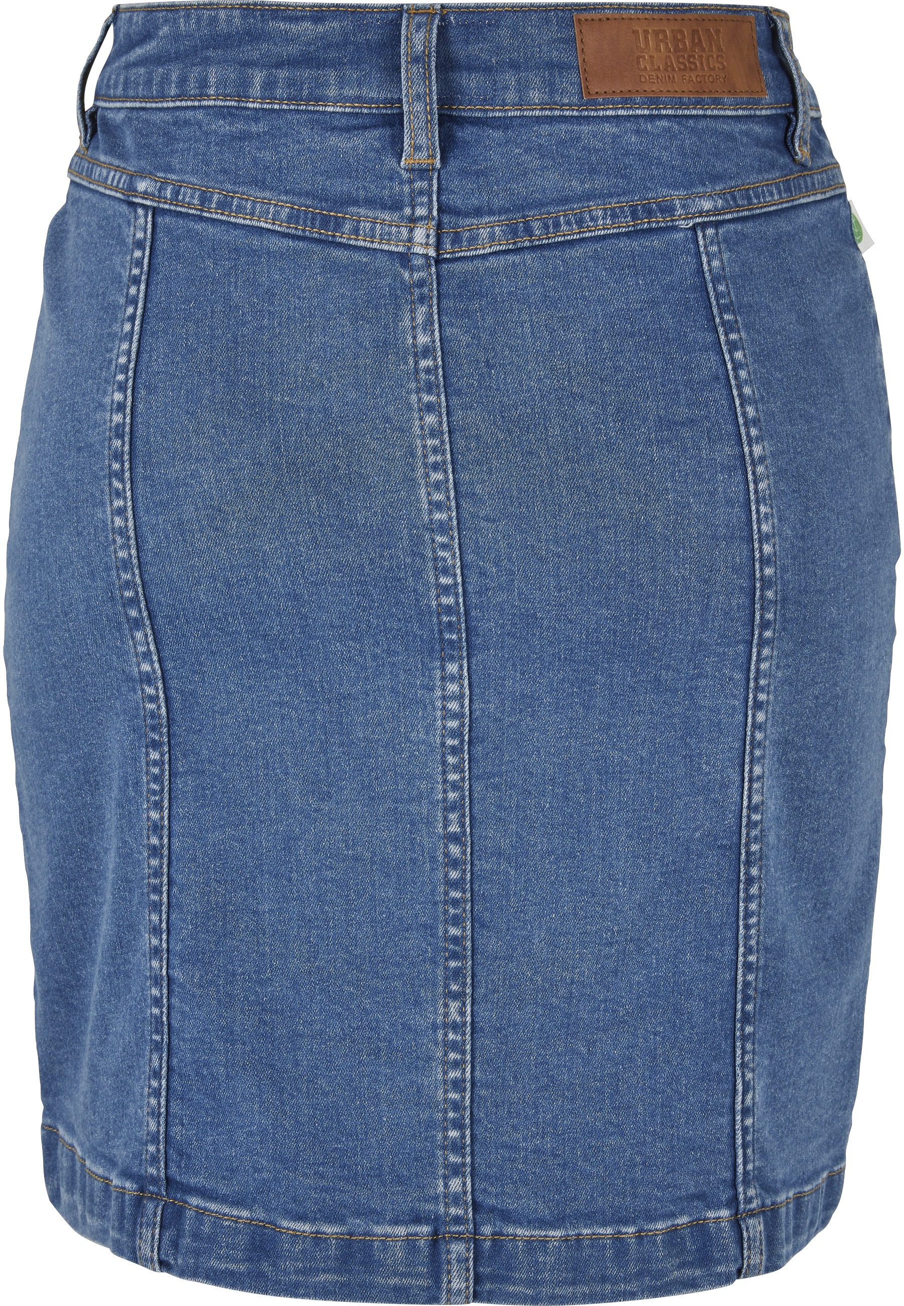 URBAN CLASSICS Sommerrock "Urban Classics Damen Ladies Organic Stretch Butt günstig online kaufen