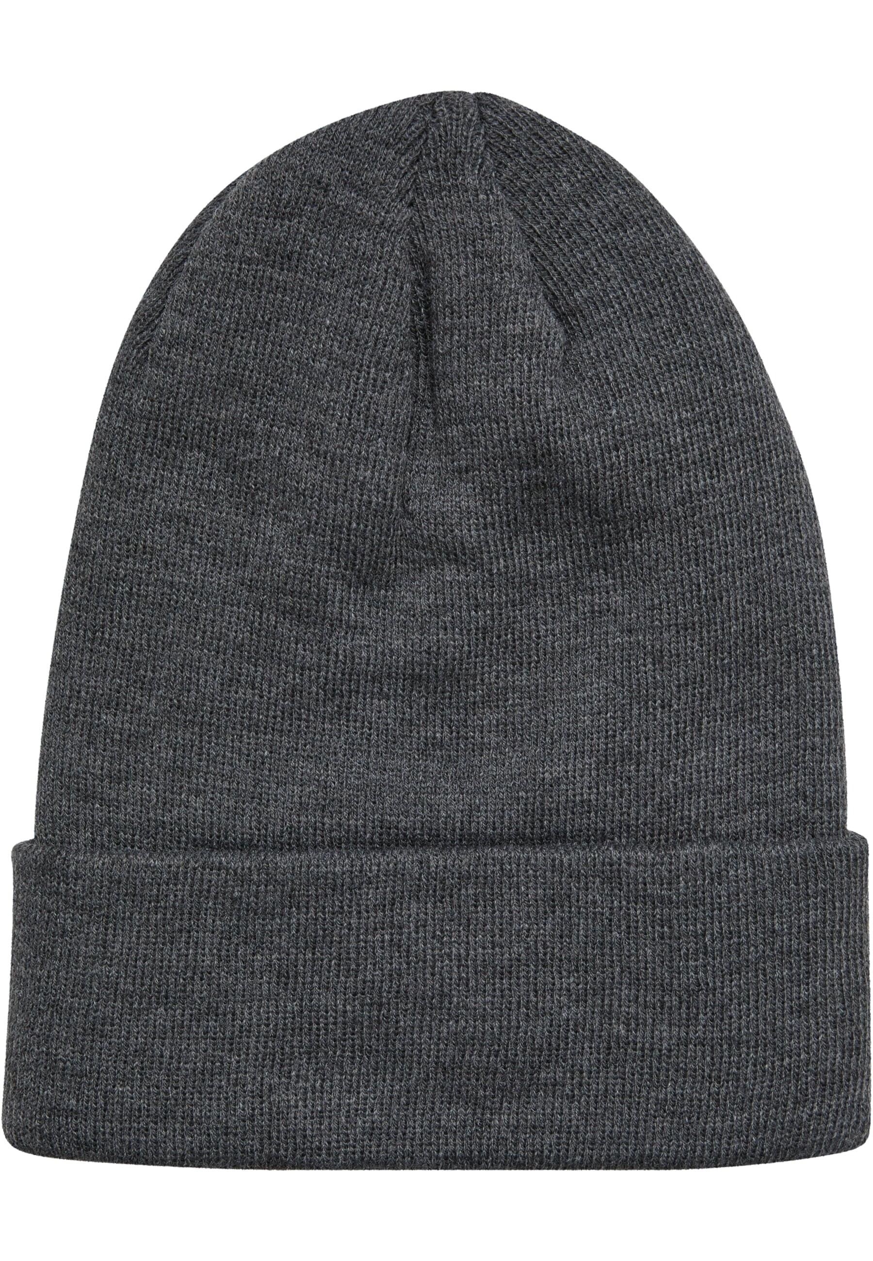 URBAN CLASSICS Beanie »Urban Classics Unisex Synthetic Leatherpatch Long Beanie«, (1 St.)