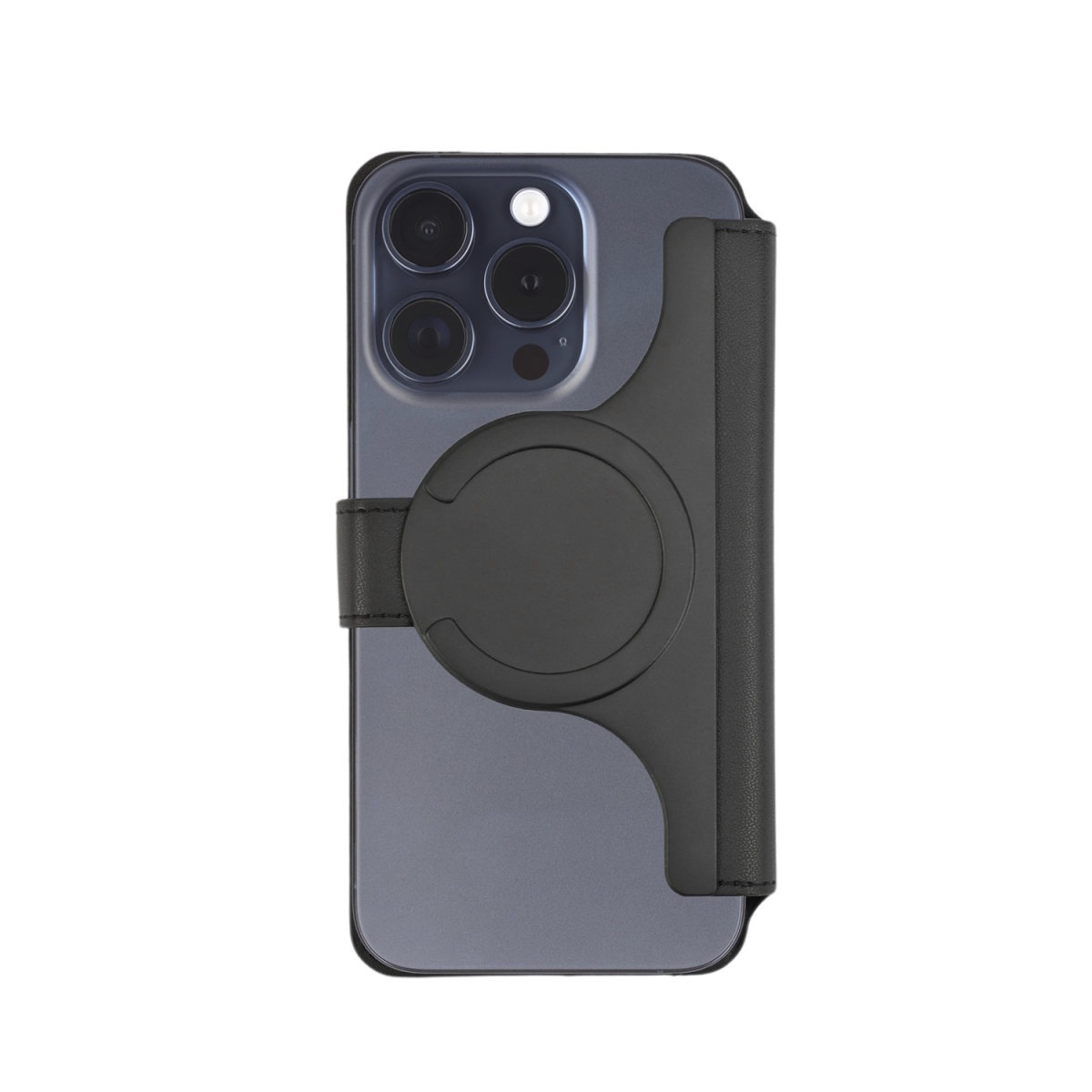 4smarts Flip Case »Universal Magnet Wallet CoinCaddy L«, MagSafe UltiMag Portemonnaie, RFID Schutz, iPhone 12, 13, 14, 15 Serie