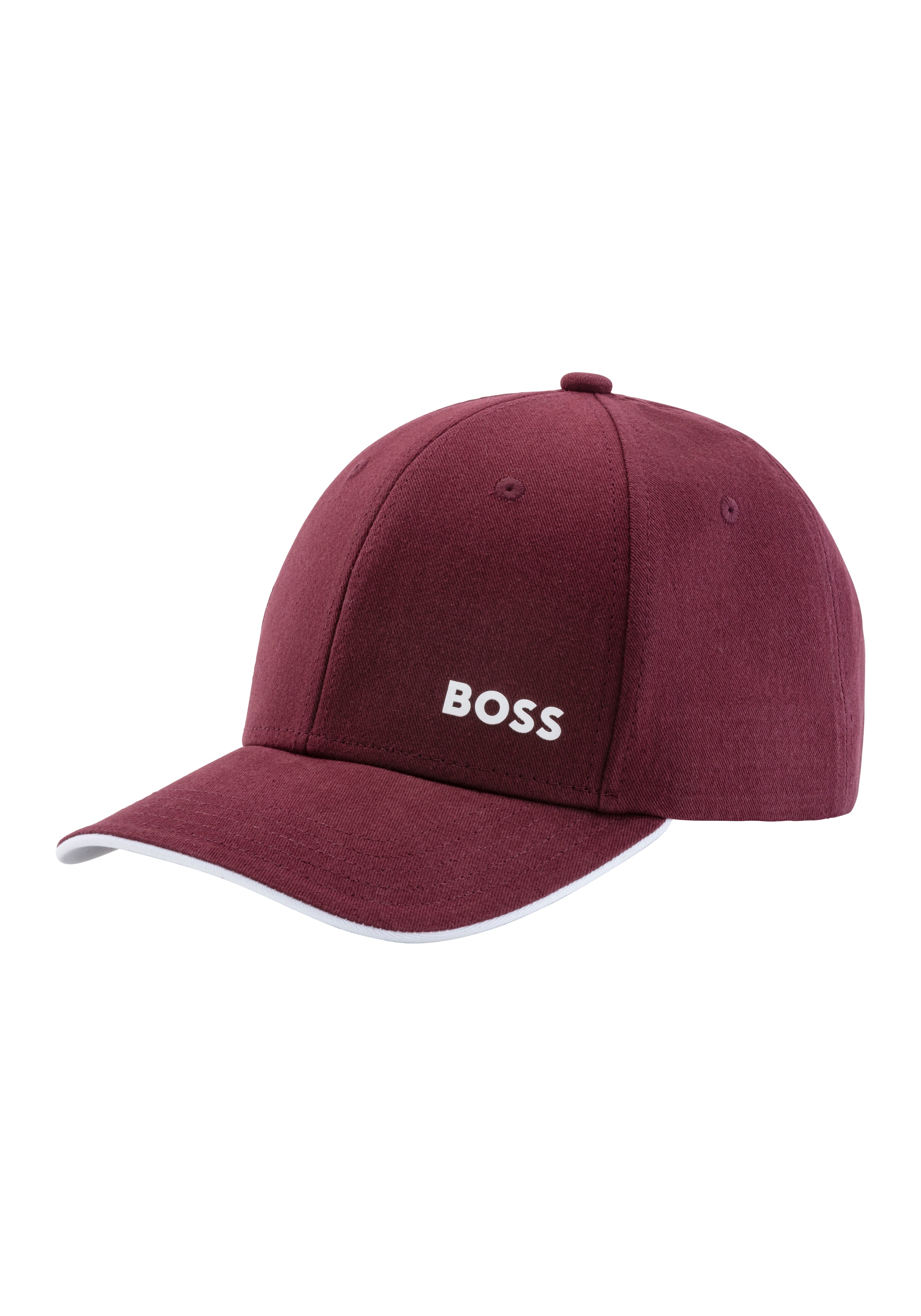 BOSS GREEN Baseball Cap "Cap-Bold", mit kontrastfarbener Unterseite günstig online kaufen