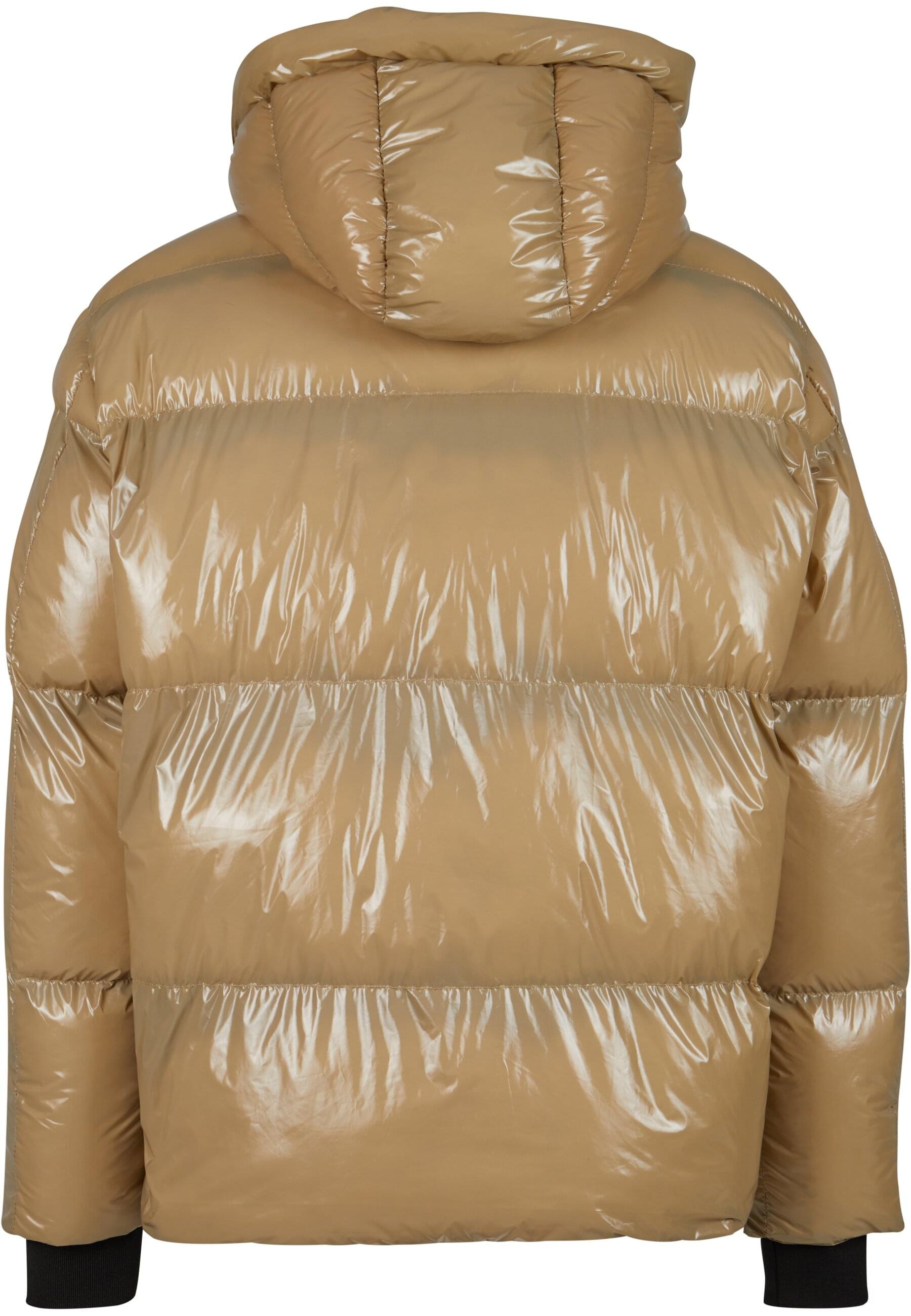 DEF Winterjacke "DEF Herren DEF Shiny Pufferjacket" 1 Stk. tlg. mit Kapuze günstig online kaufen