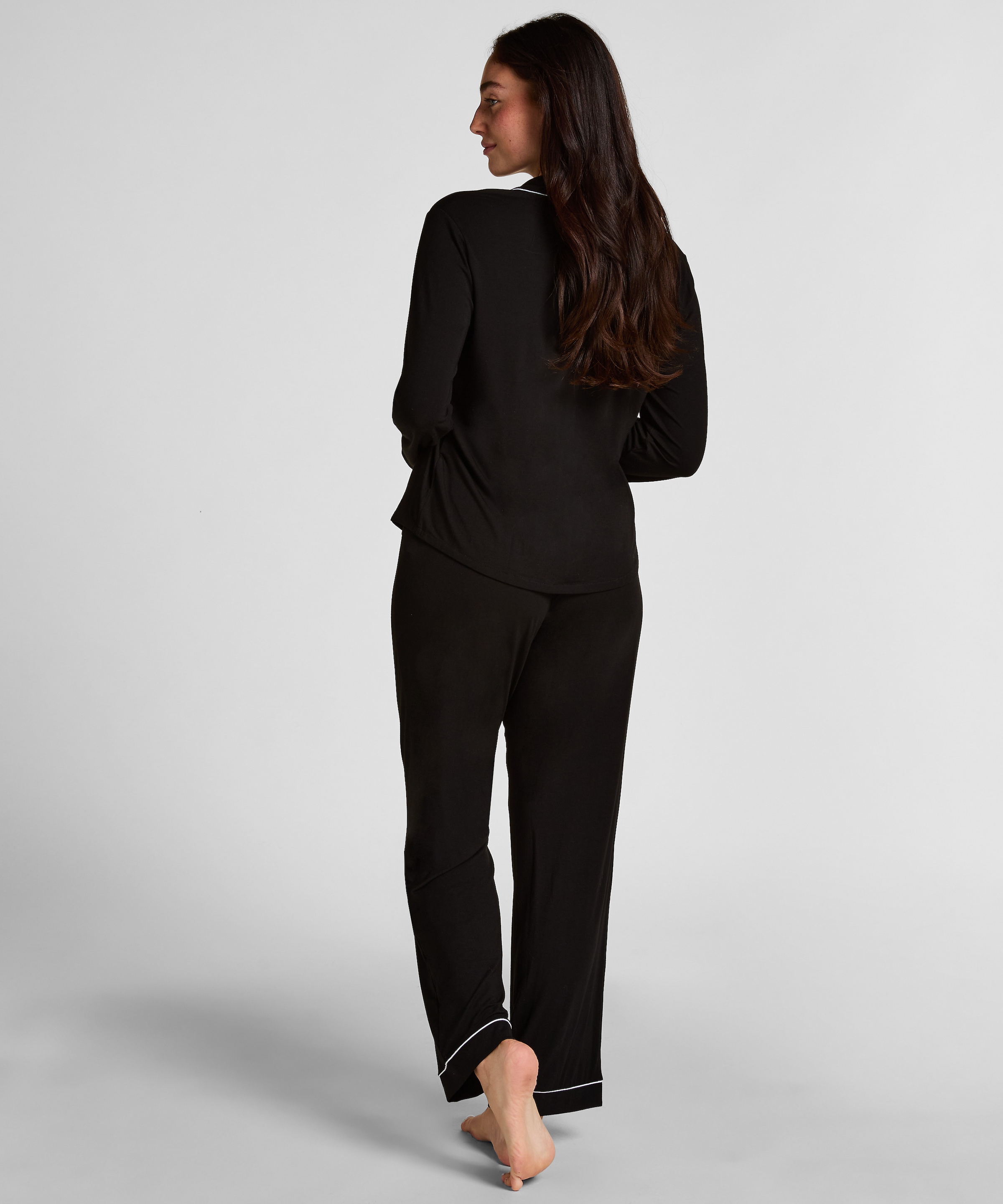 Hunkemöller Pyjama »Essential Jersey Long-Sleeved Jacket«