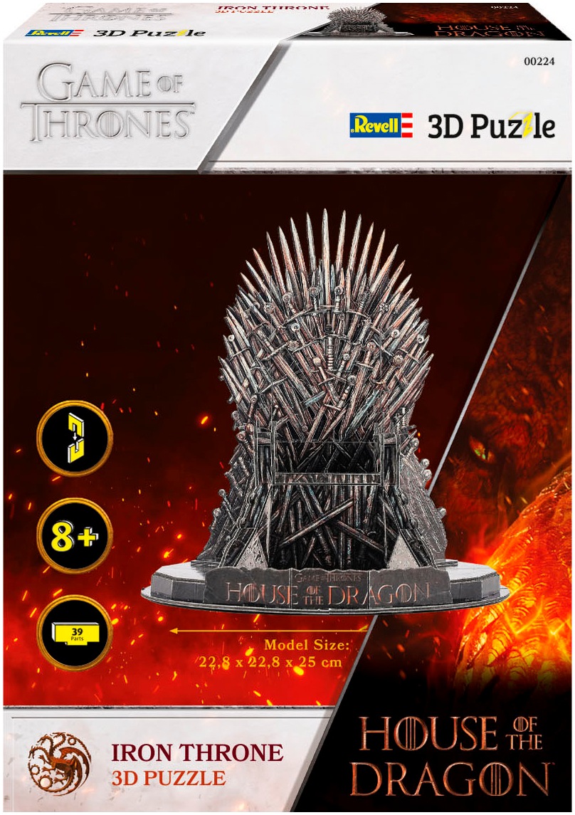 Revell® 3D-Puzzle »House of the Dragon, Iron Throne«