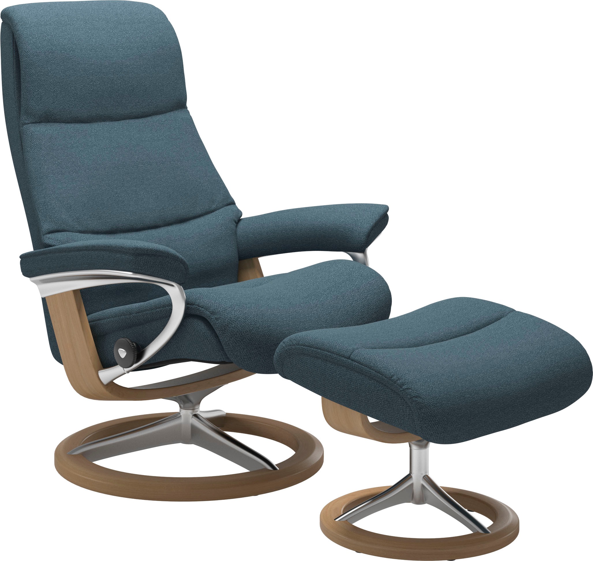 Stressless Relaxsessel "View", mit Signature Base, Größe M,Gestell Eiche günstig online kaufen