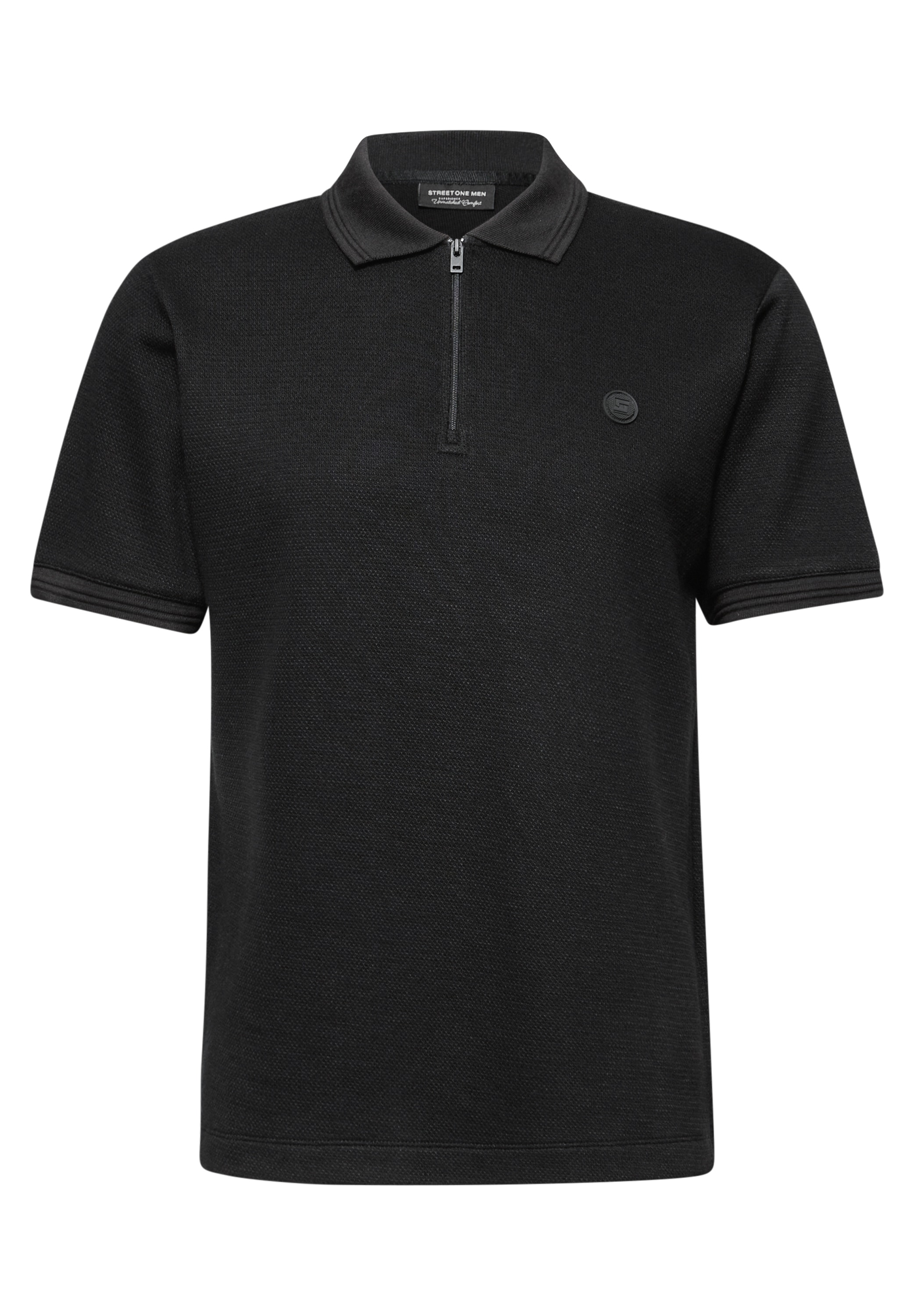 STREET ONE MEN Poloshirt im soften Baumwoll-Mix