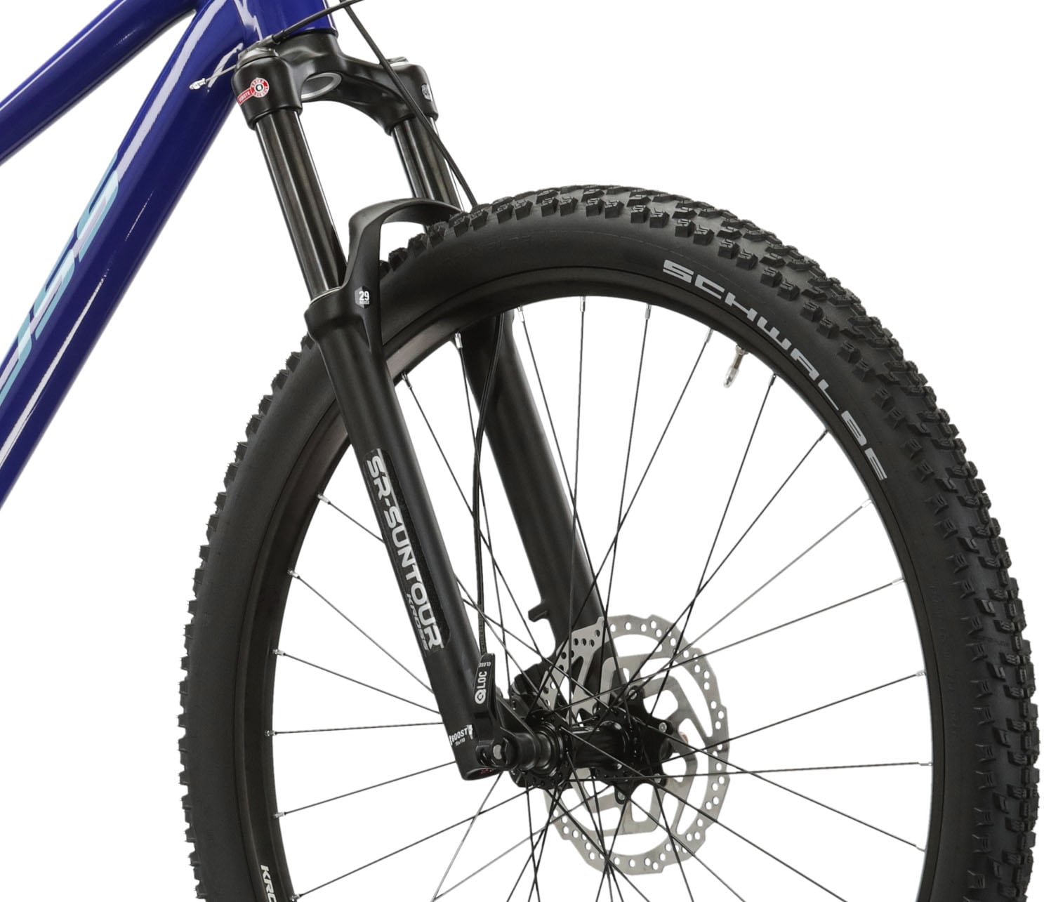 Kross Mountainbike »KROSS MTB Hardtail Level 5.0 29" blau 11 Gänge«, 11 Gang, Shimano, CUES U6000 Schaltwerk, Kettenschaltung