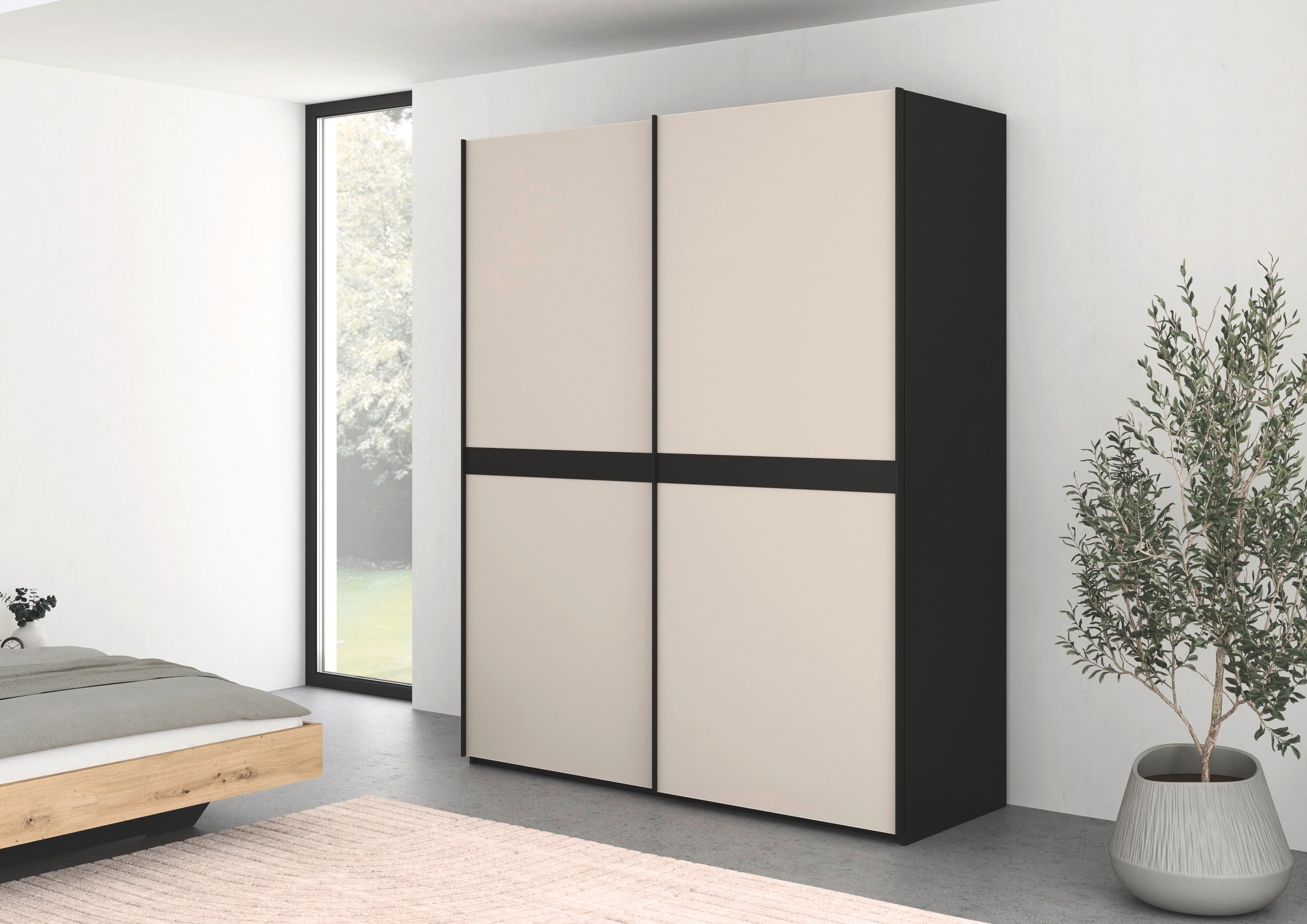 rauch Schwebetürenschrank "Kleiderschrank Schrank Garderobe Schlafzimmersch günstig online kaufen