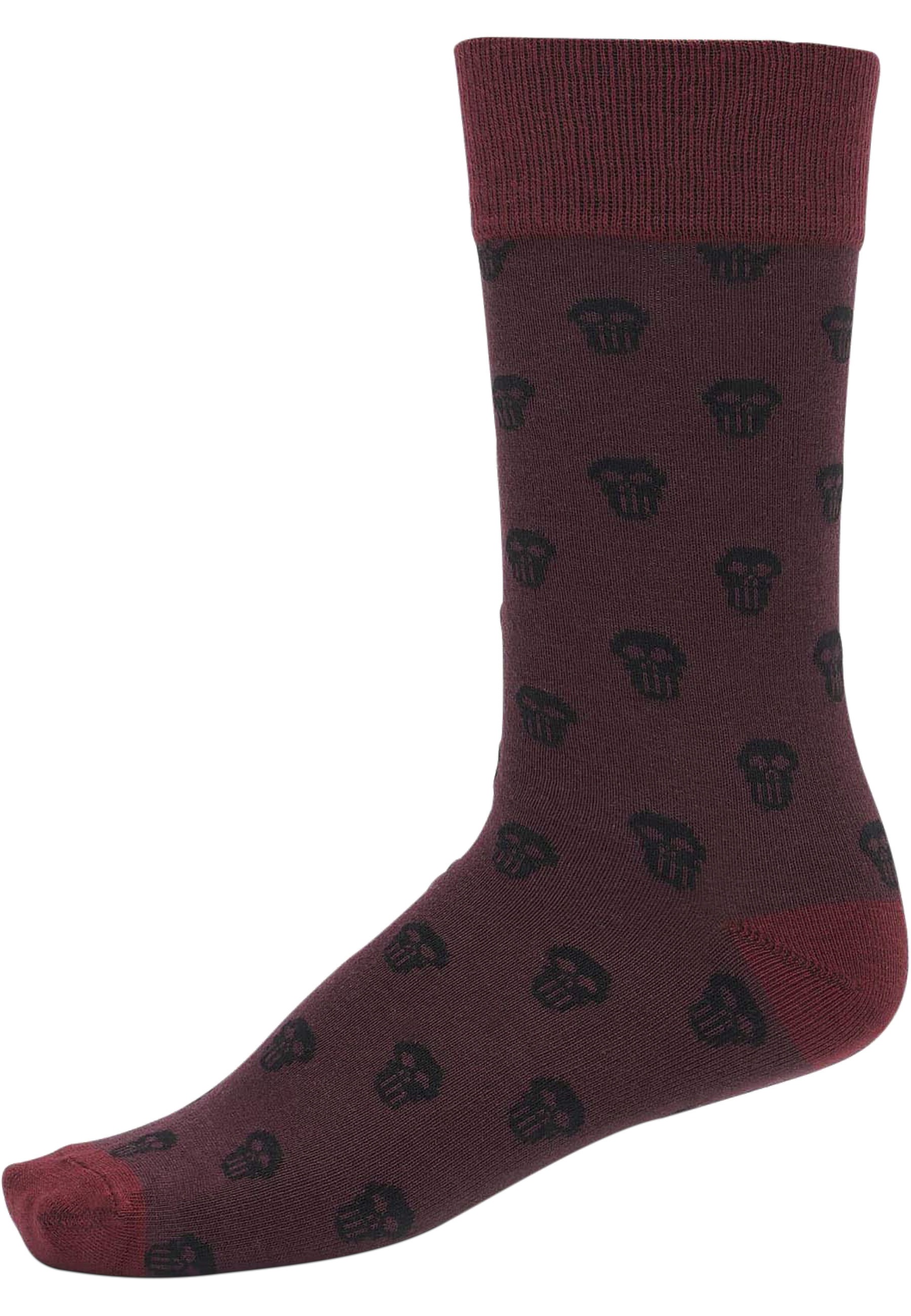 URBAN CLASSICS Basicsocken »Urban Classics Unisex Skull Allover 2-Pack« 1 Paar tlg.