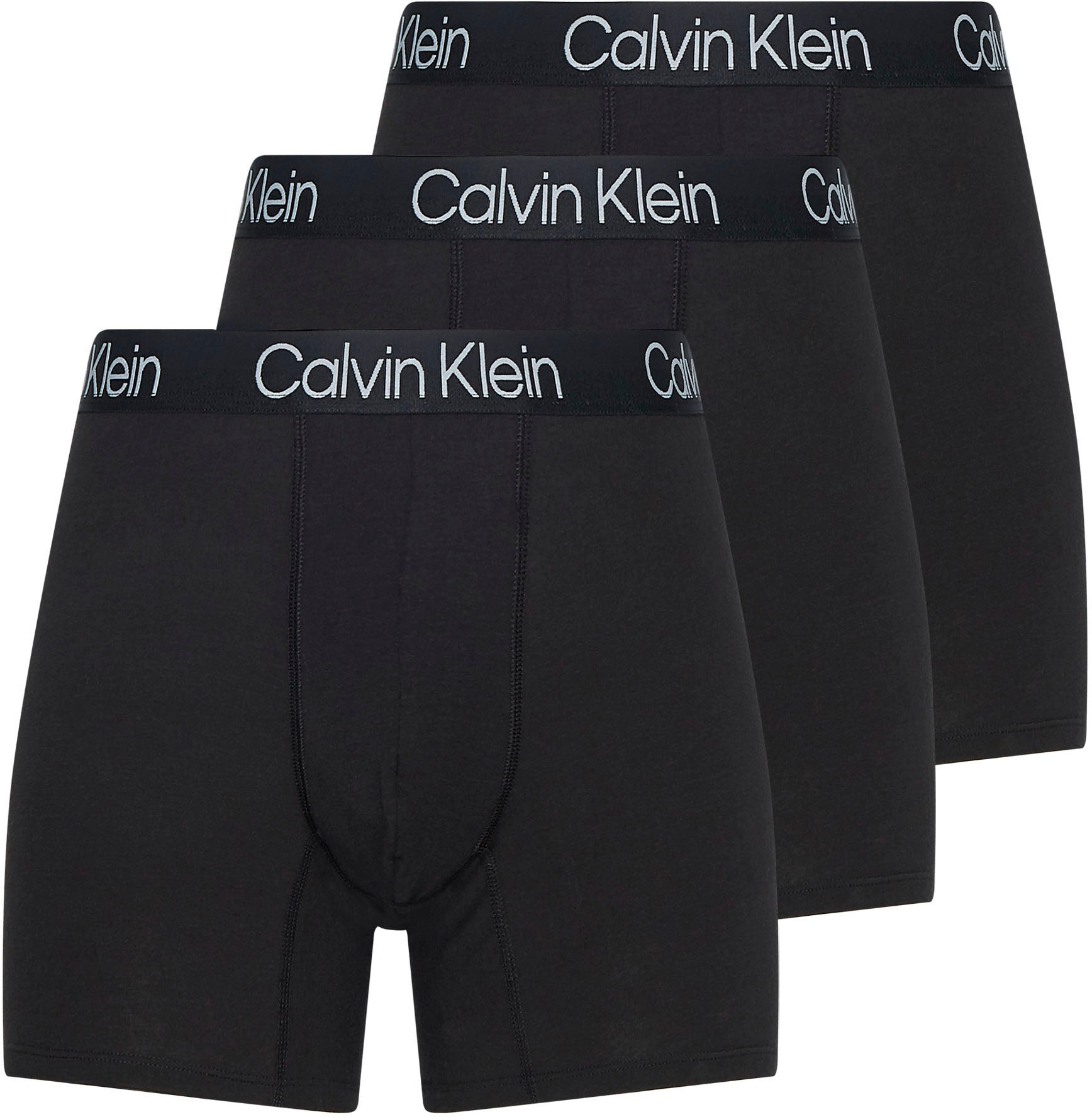 Calvin Klein Underwear Boxer, (Packung, 3 St.), mit längerem Bein