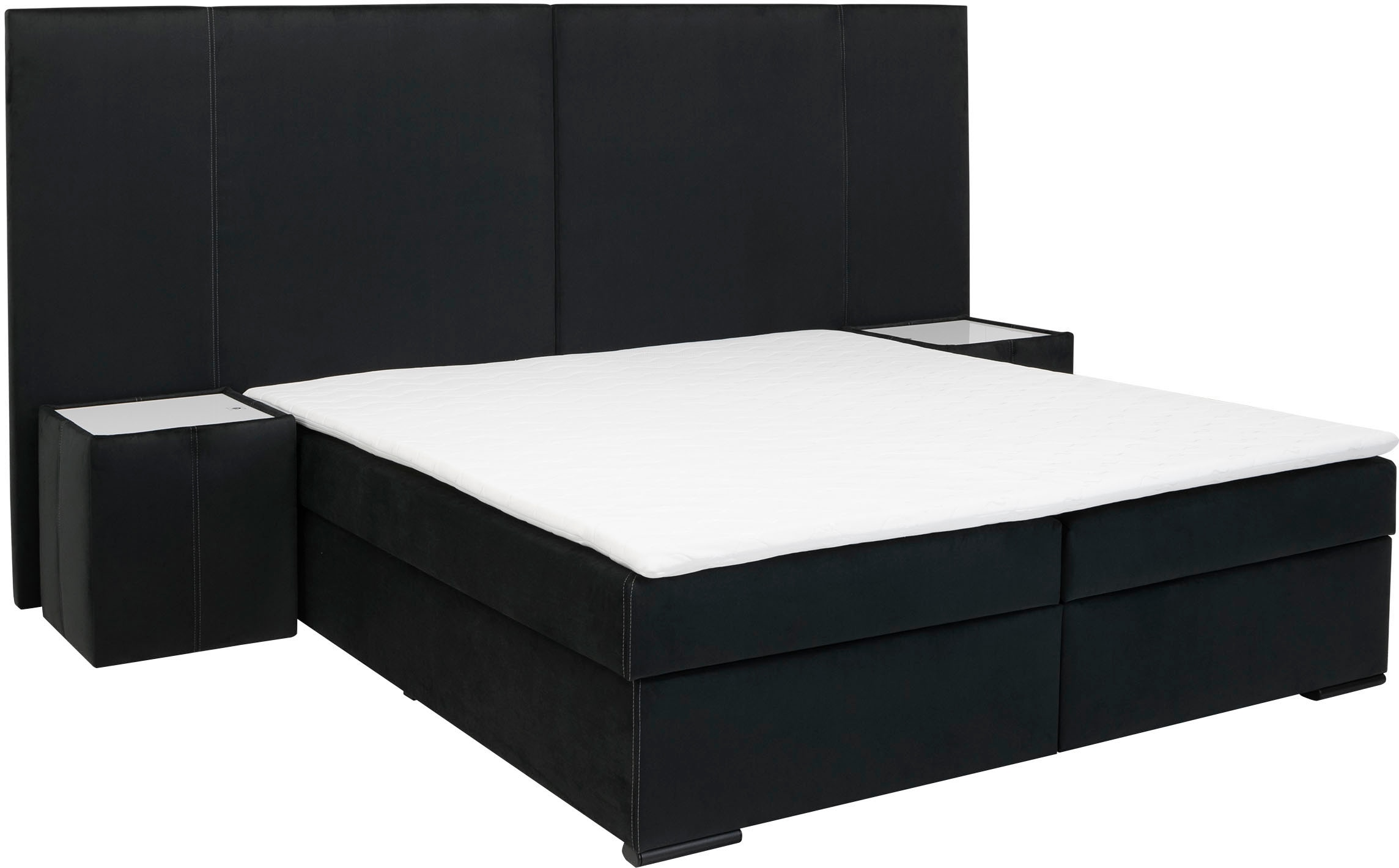 COLLECTION AB Boxbett »30 Jahre Jubiläums Modell BIG«, inkl. Topper & Bettkasten, wahlweise H2,H3,H4