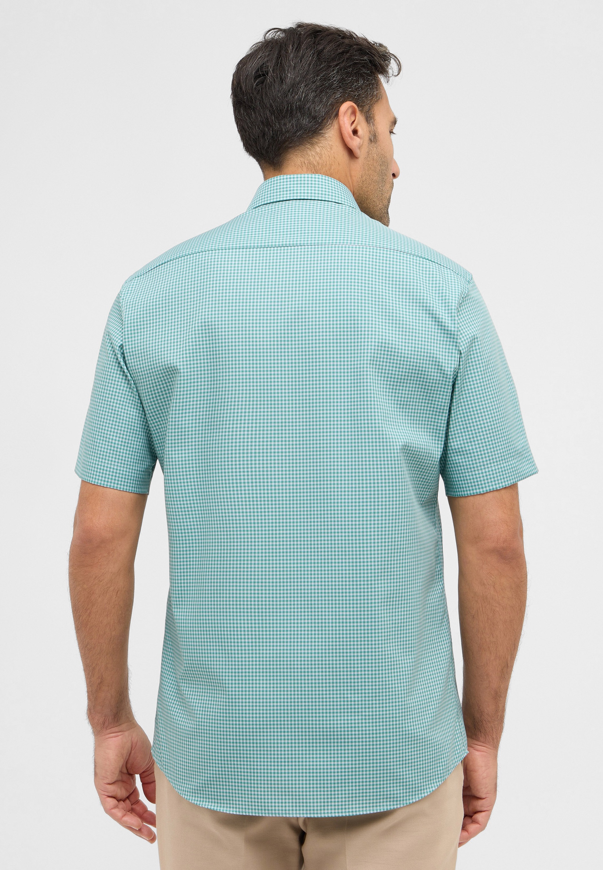 Eterna Kurzarmhemd "MODERN FIT", NON IRON (bügelfrei) günstig online kaufen
