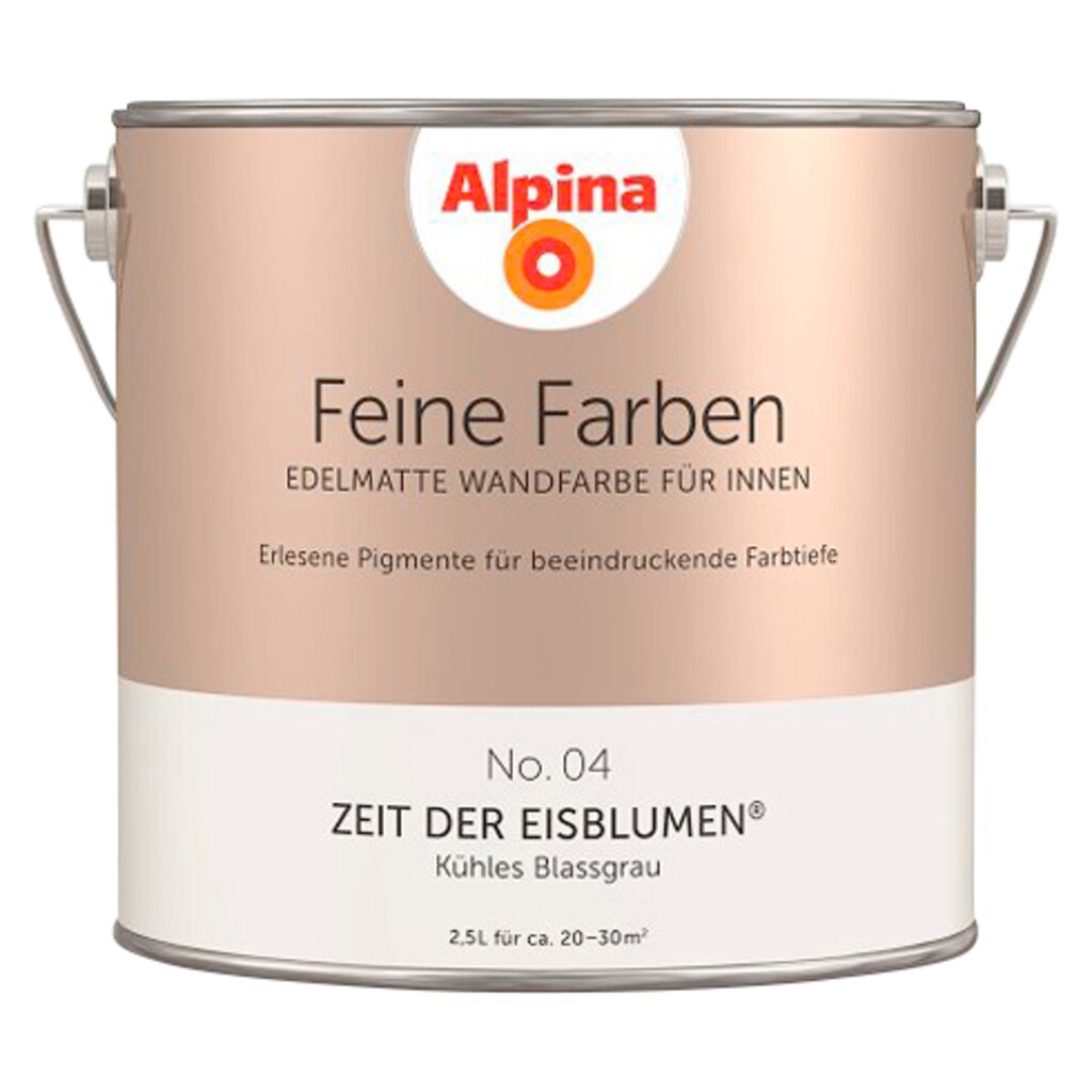 Alpina Wand- und Deckenfarbe »Feine Farben No. 04 Zeit der Eisblumen®«