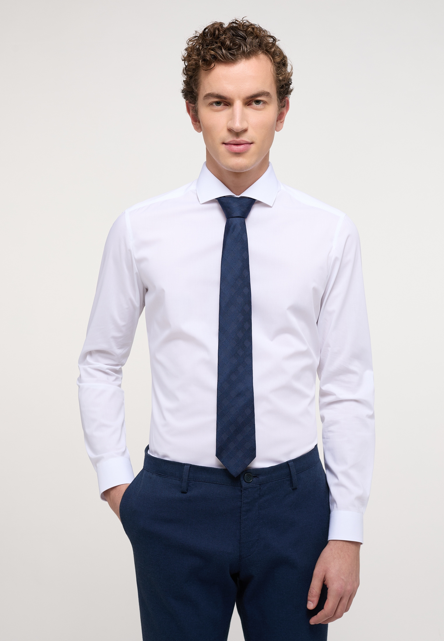 Eterna Langarmhemd "SUPER SLIM" NON IRON (bügelfrei) günstig online kaufen