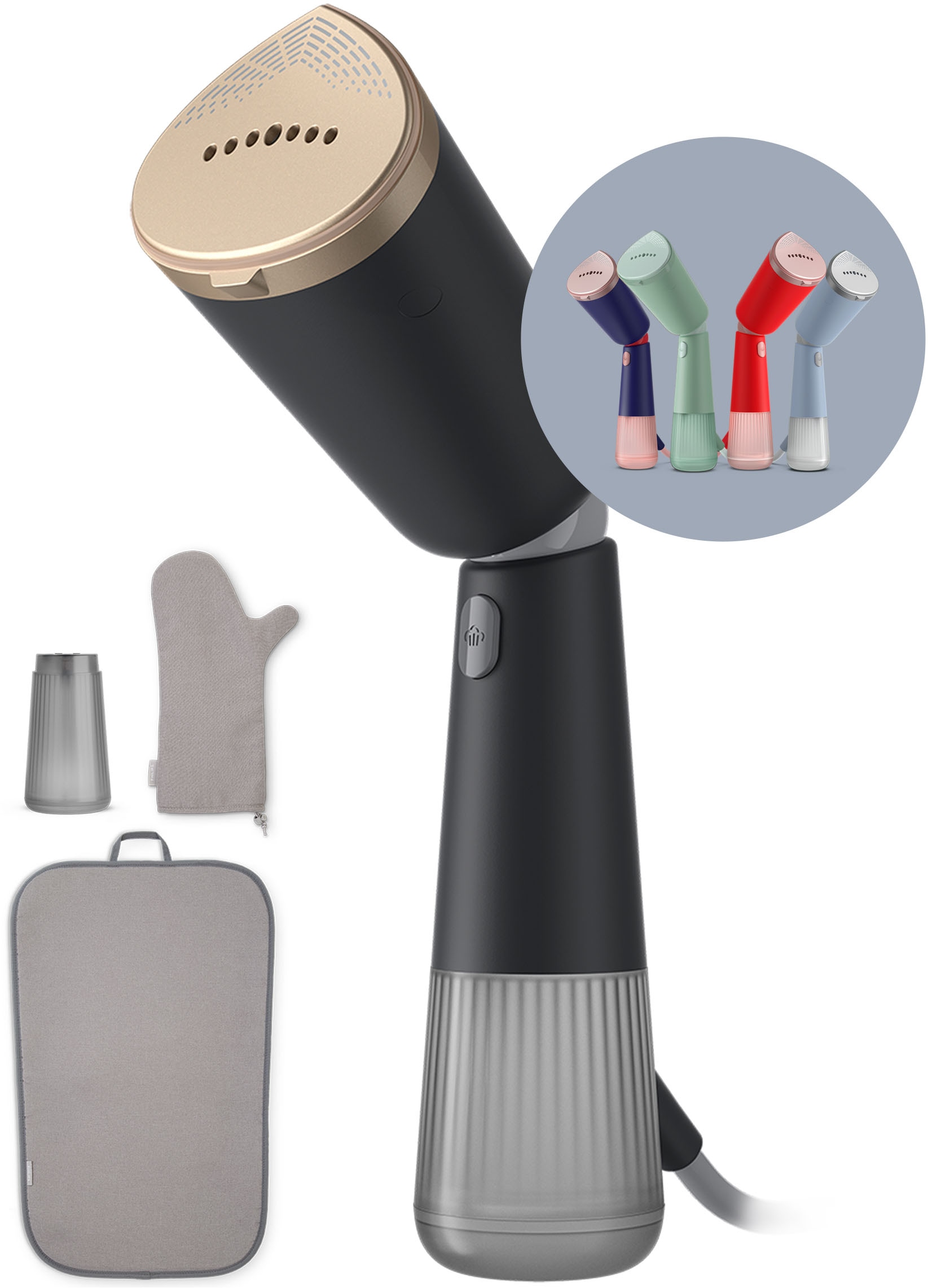 Philips Dampfbürste "STH5030 "Styler", 120 ml und 200 ml Wassertank, Metall günstig online kaufen