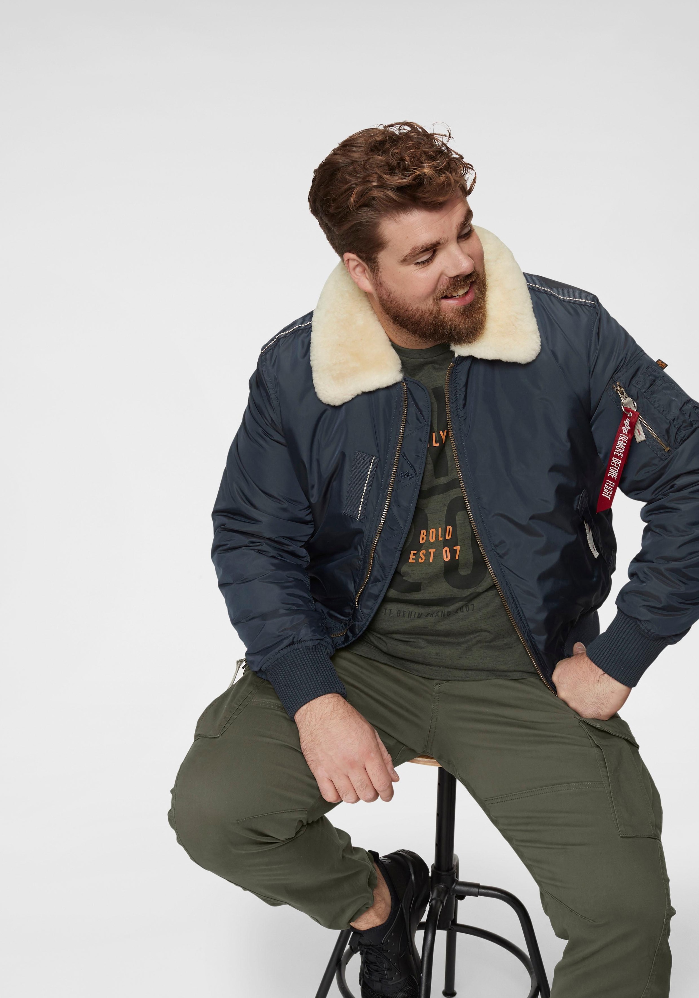 Alpha Industries Bomberjacke »INJECTOR III«, ohne Kapuze